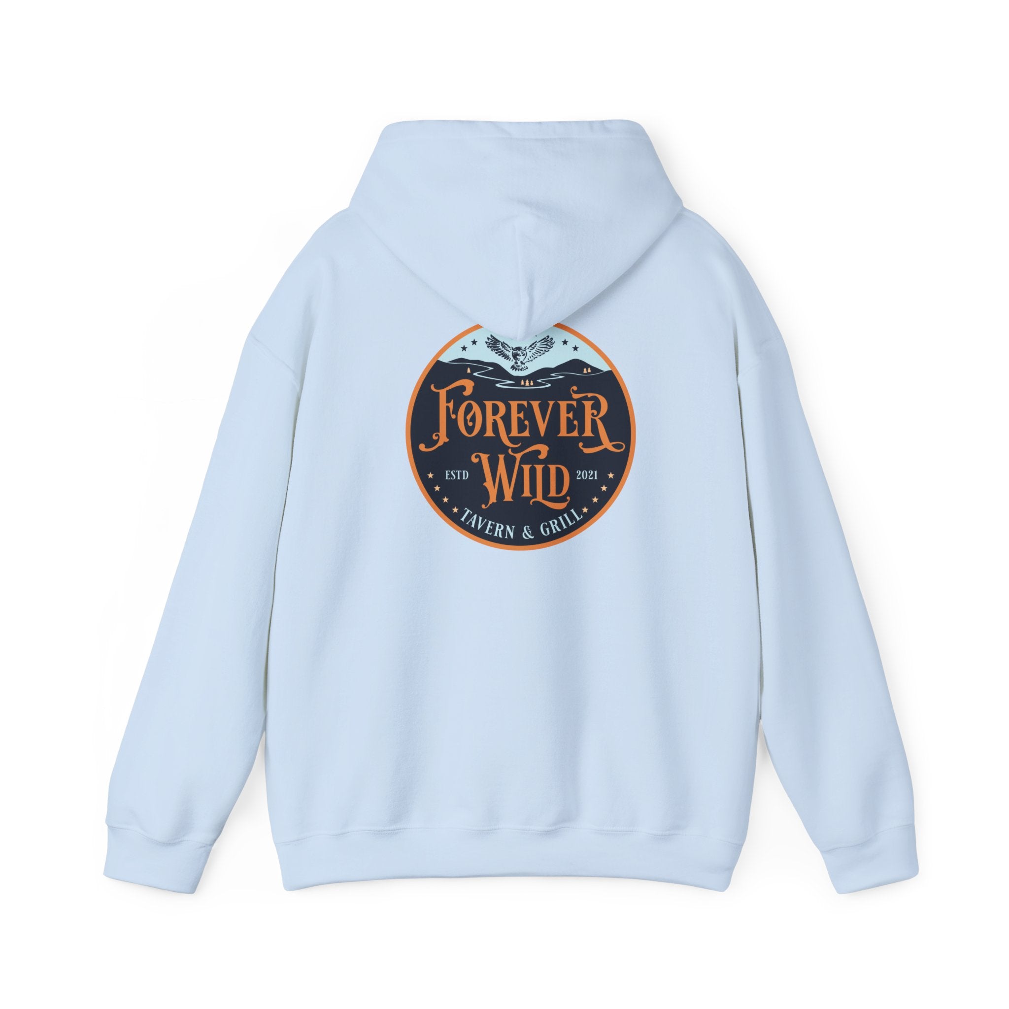Forever Wild Tavern hoodie | Pullover Sweatshirt, Both Sides