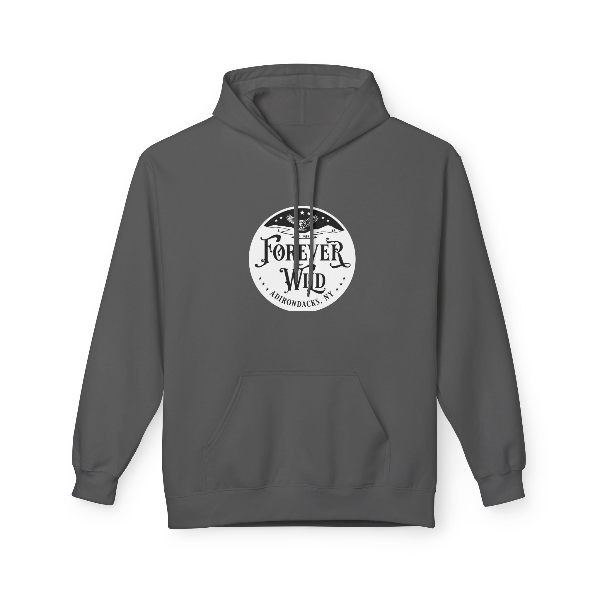 Hoodie — "Forever Wild" Adirondack Park Edition (Front Only!)
