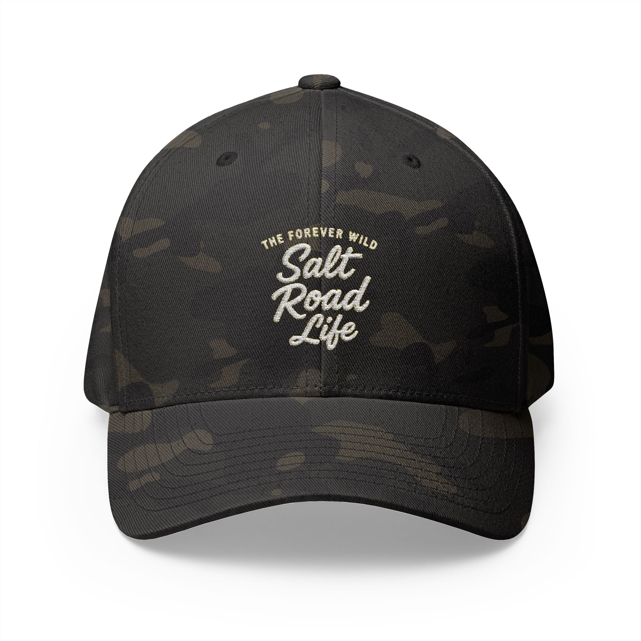 Salt Road Life Embroidery Cap | Closed-Back Structured Cap