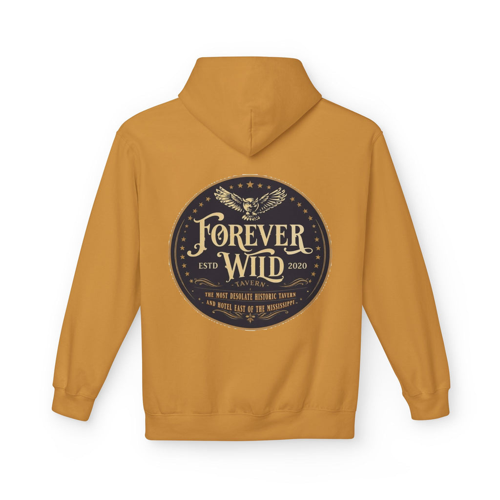 Forever Wild Tavern Hoodie — Historic Logo Large Front Logo