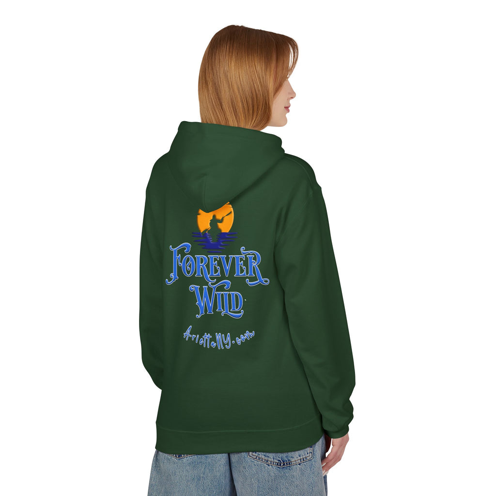 Forever Wild Tavern Adirondack Hoodie — Summer Logo