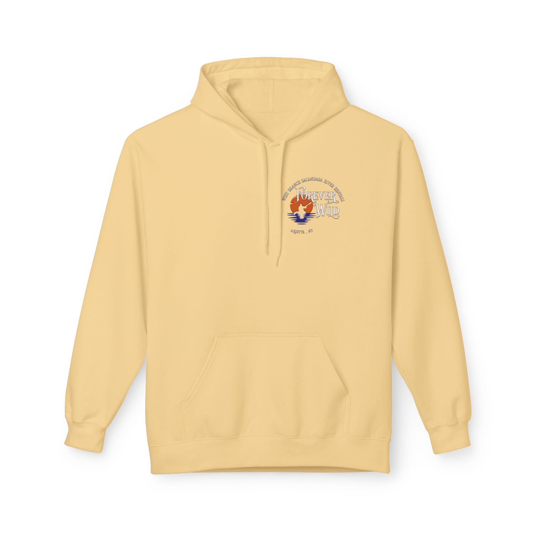 Forever Wild Tavern Adirondack Hoodie — Summer Logo