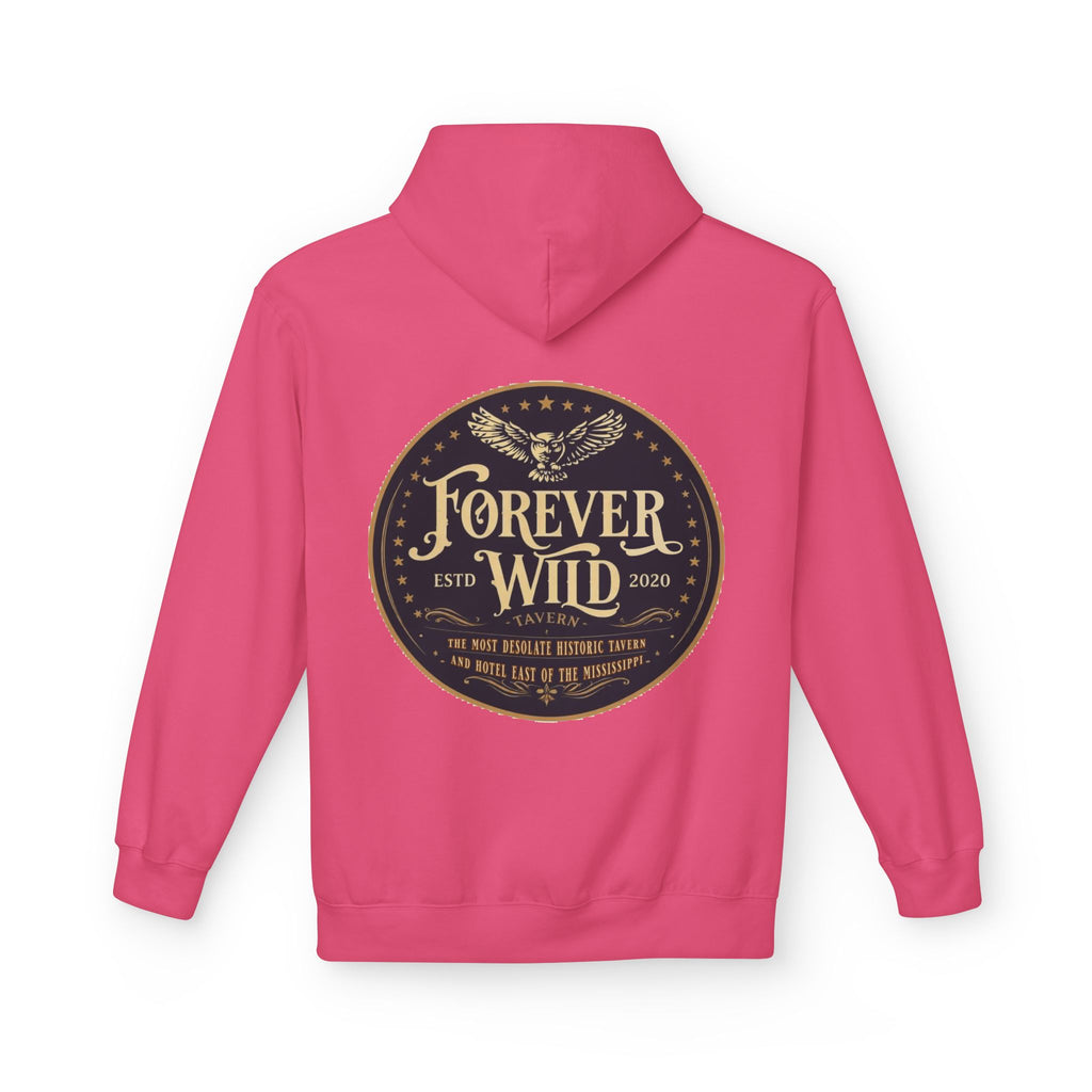 Forever Wild Tavern Hoodie — Historic Logo Large Front Logo