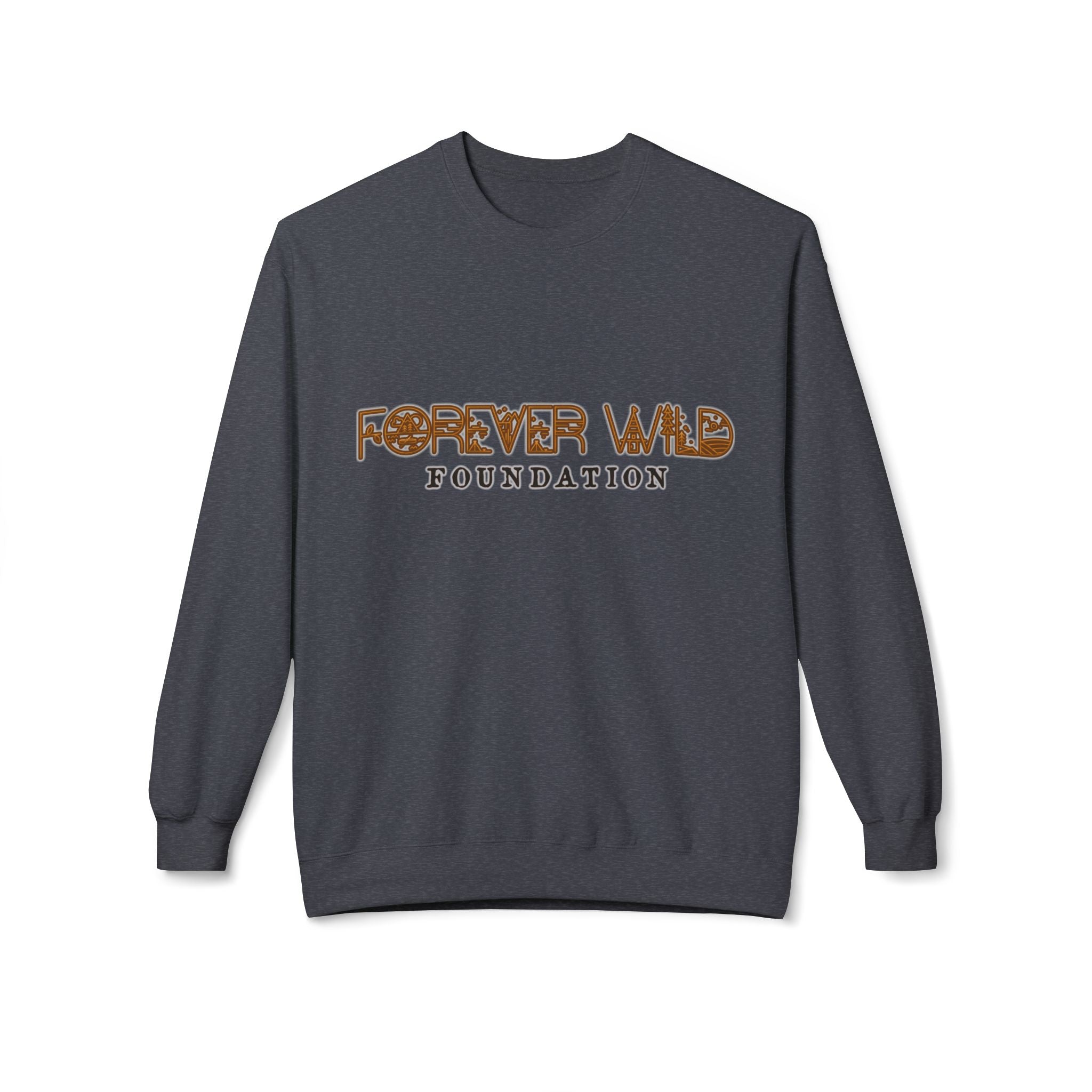 Forever Wild Foundation crewneck sweatshirt | Adirondacks Mercandise