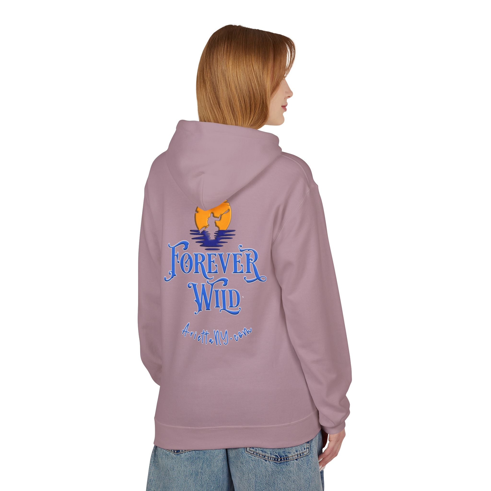 Forever Wild Tavern Adirondack Hoodie — Summer Logo