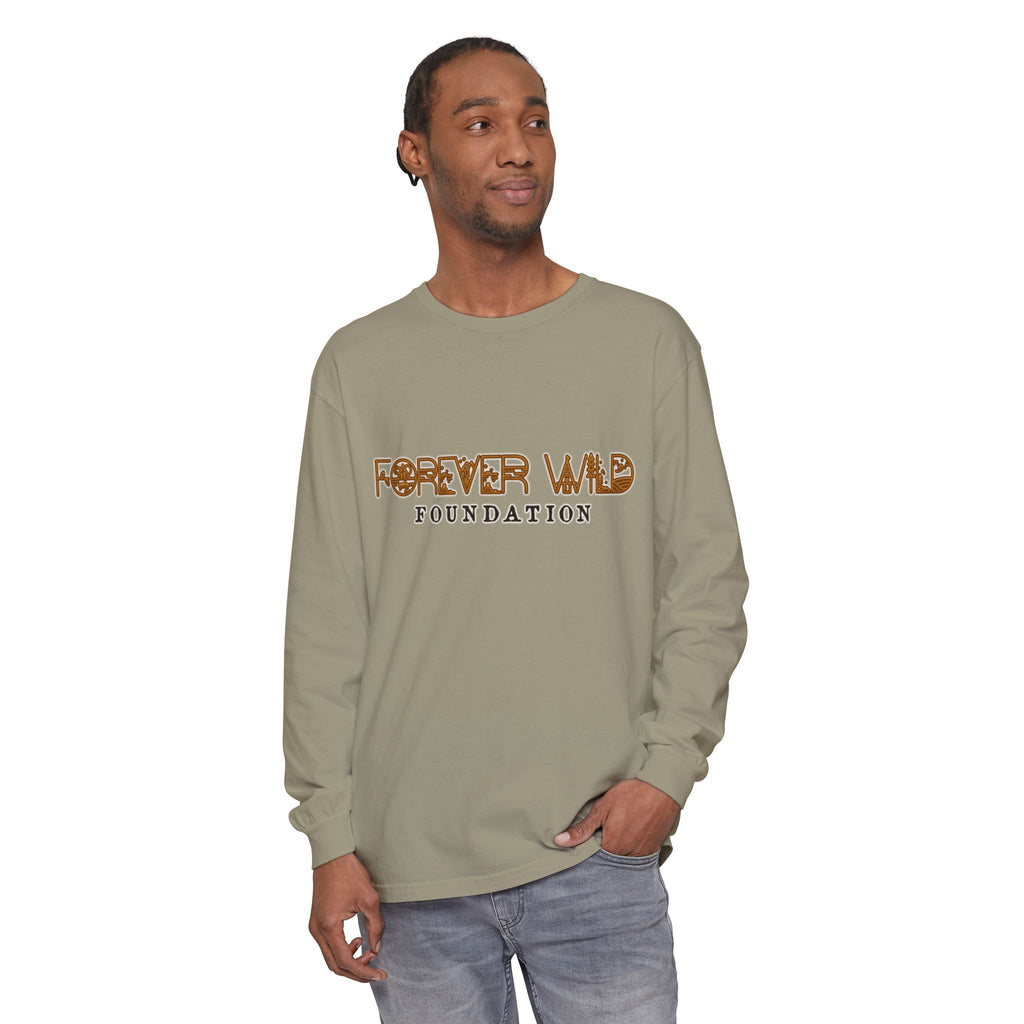 Forever Wild Foundation logo Long Sleeve T-Shirt | Nature Conservation