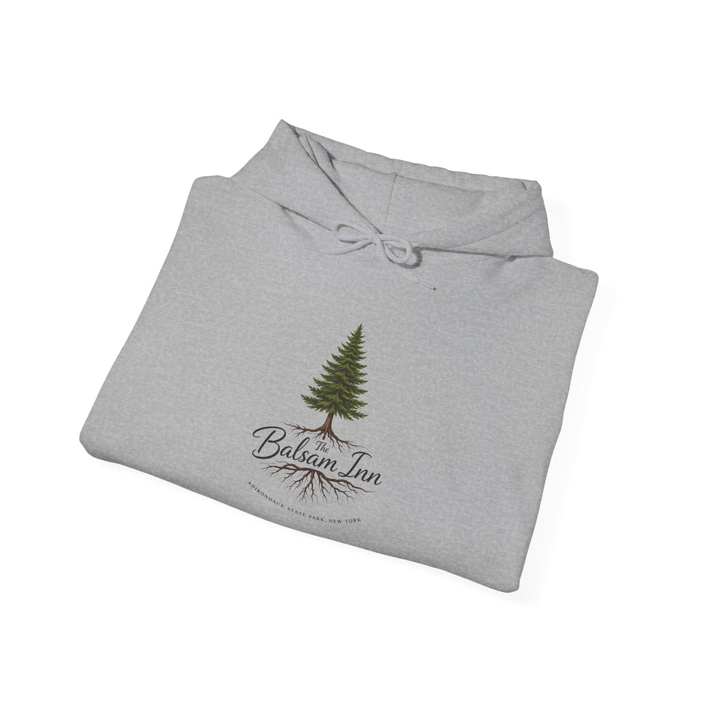 Hoodie - Balsam Inn Pine Tree Hoodie with Roots Logo