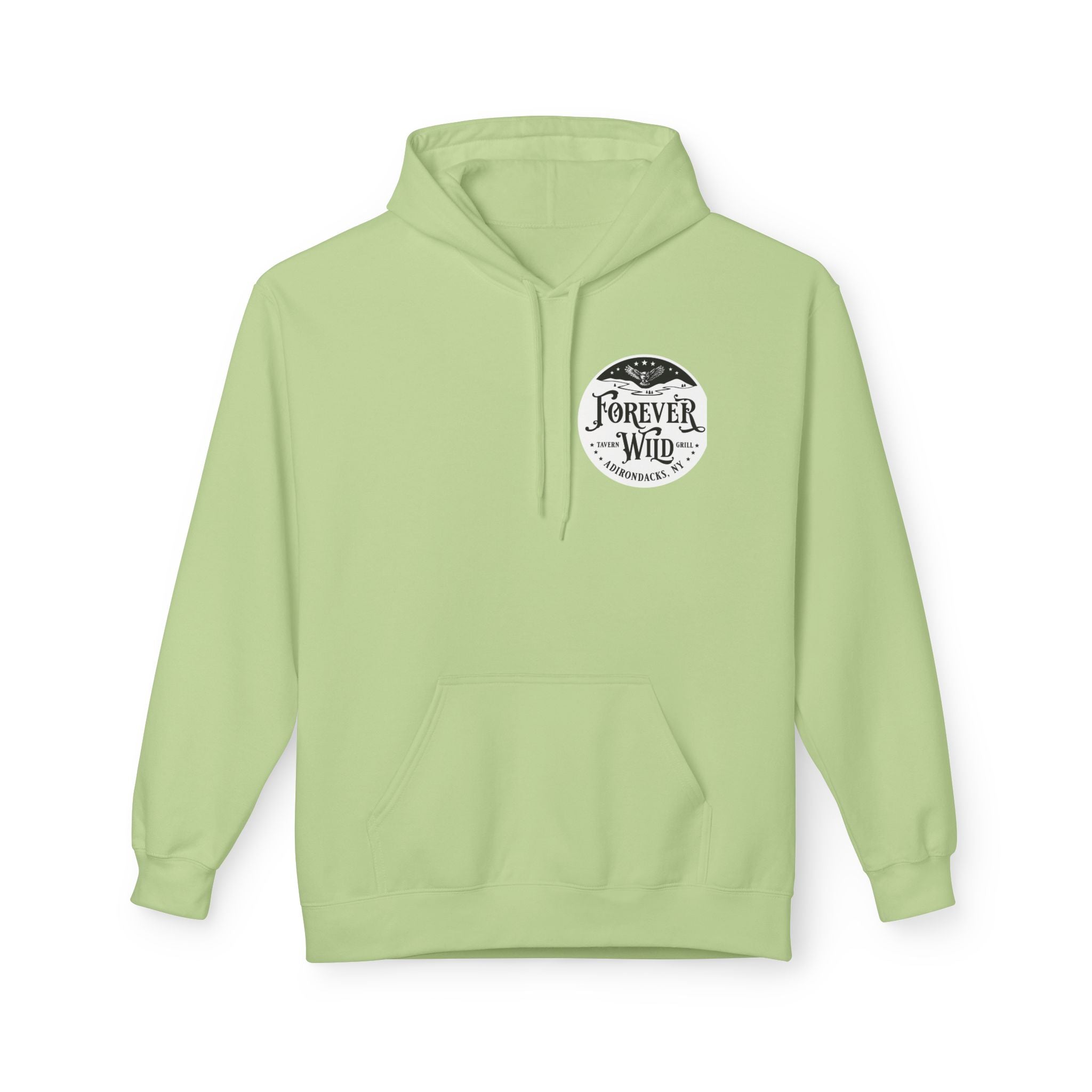 Forever Wild Tavern Snowmobile Hoodie | Winter Logo UNISEX
