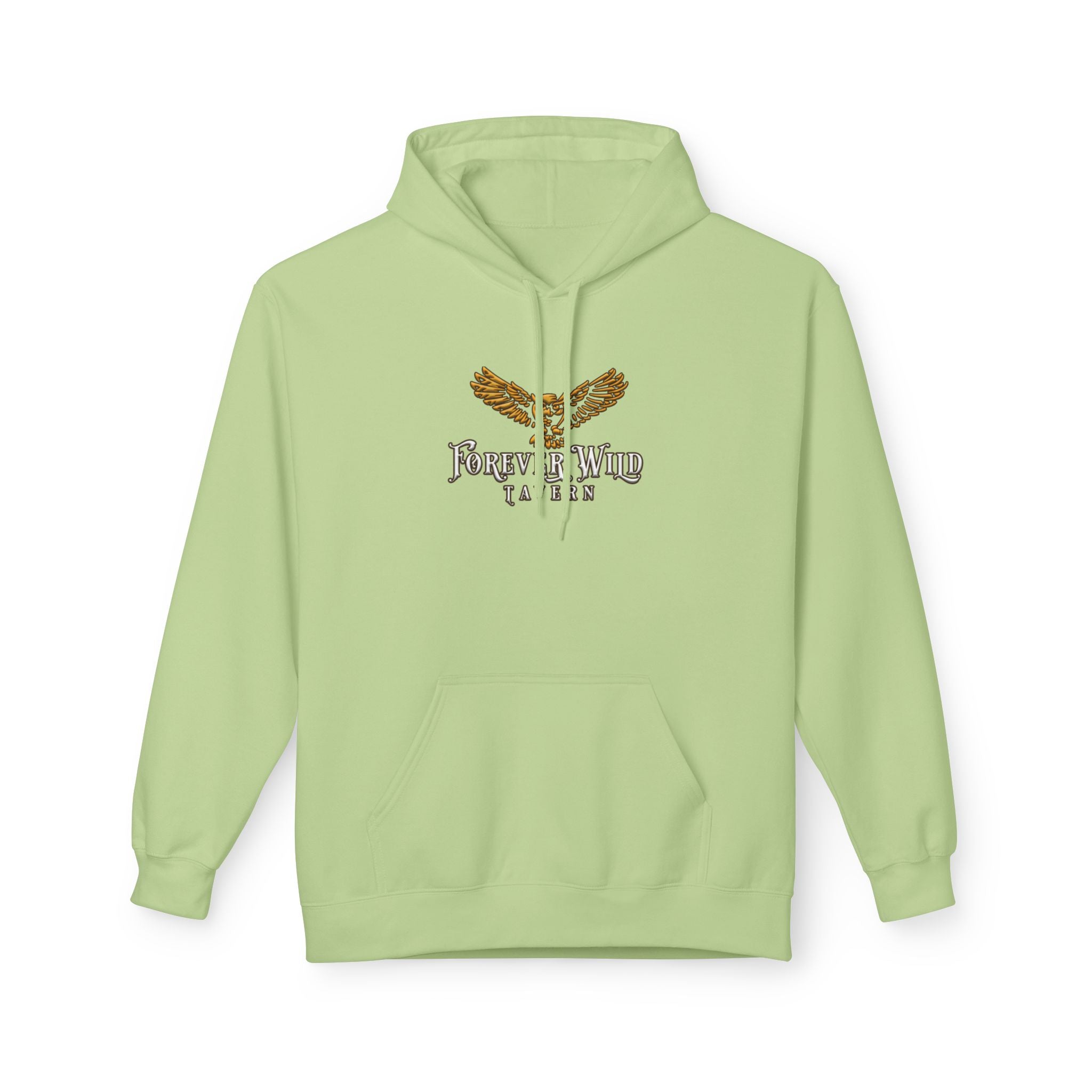 Forever Wild Tavern Hoodie — Historic Logo Large Front Logo