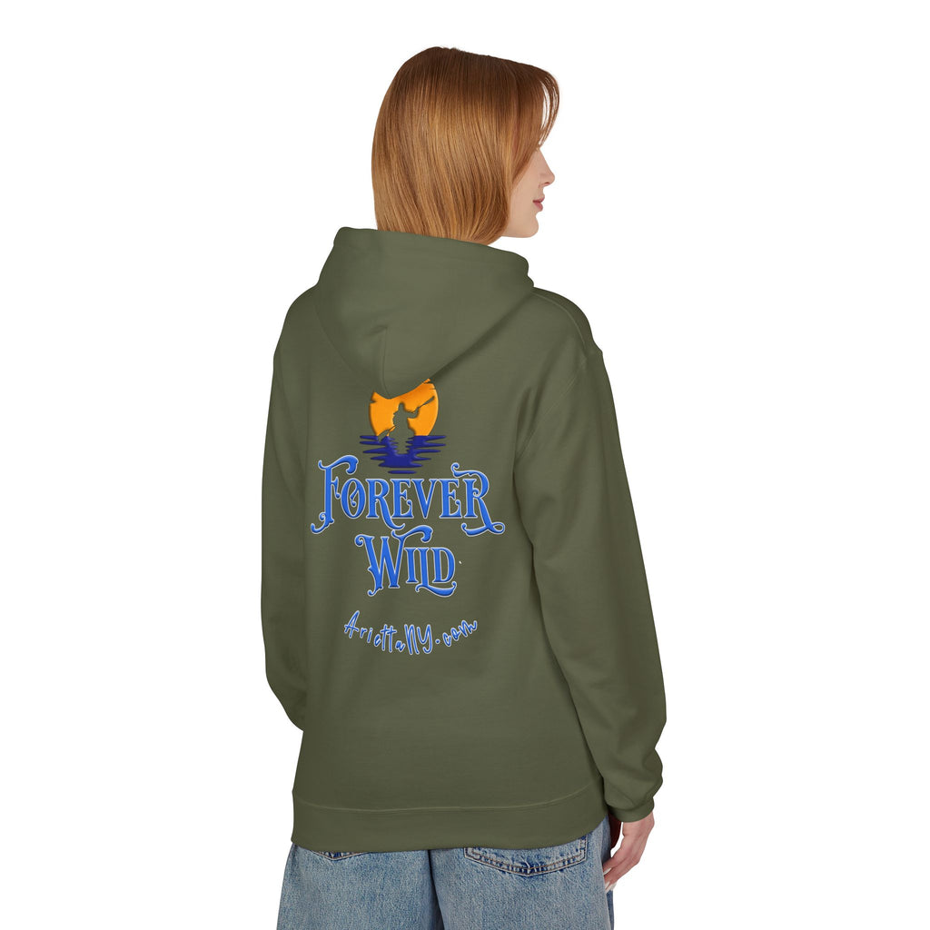 Forever Wild Tavern Adirondack Hoodie — Summer Logo