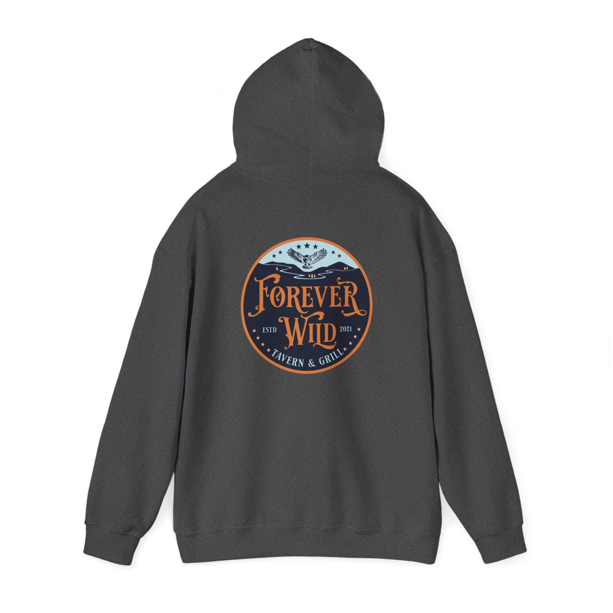 Forever Wild Tavern hoodie | Pullover Sweatshirt, Both Sides