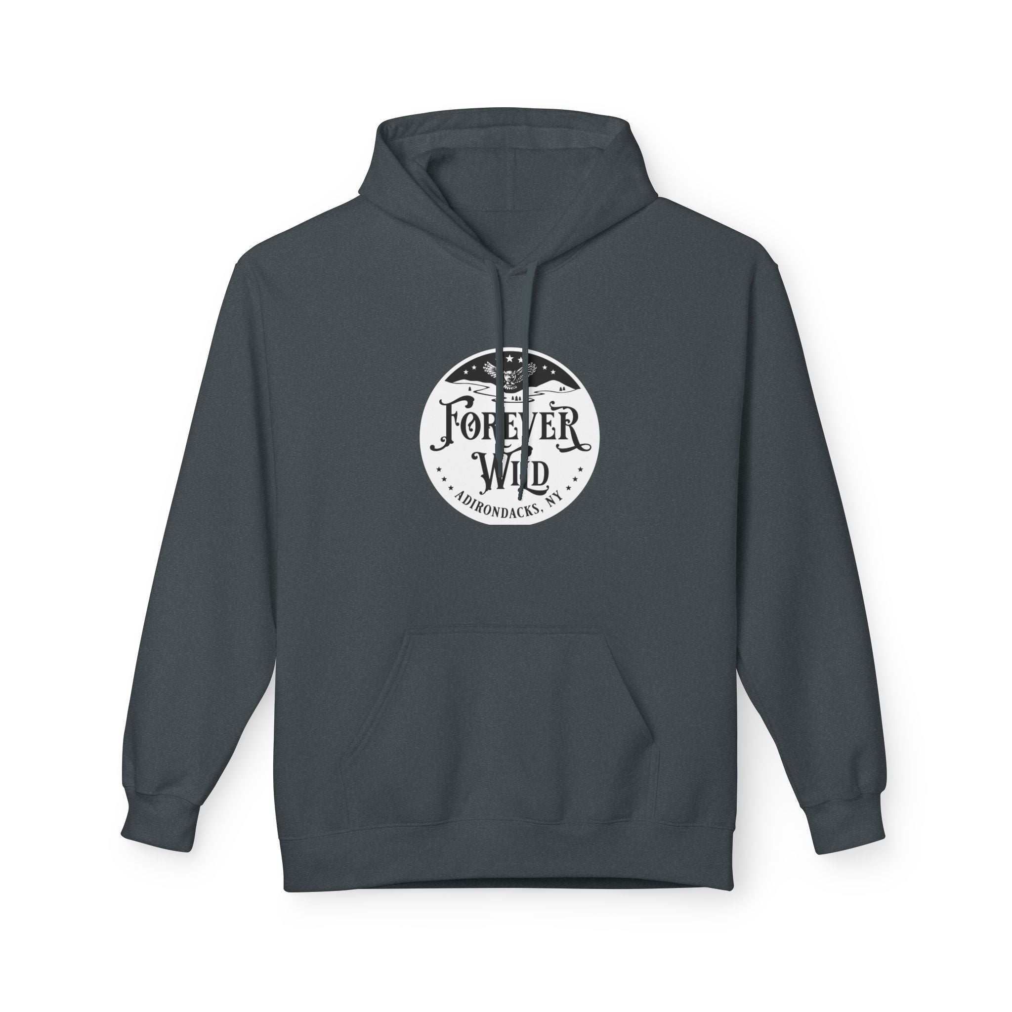 Hoodie — "Forever Wild" Adirondack Park Edition (Front Only!)