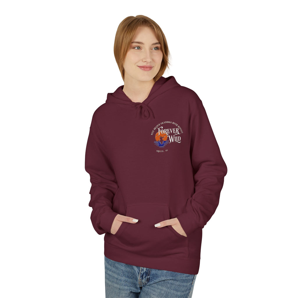 Forever Wild Tavern Adirondack Hoodie — Summer Logo