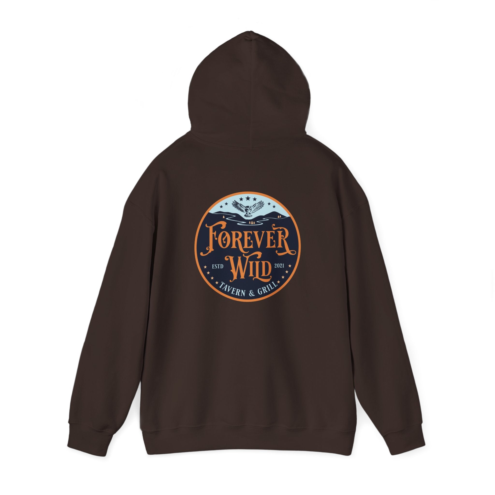 Forever Wild Tavern hoodie | Pullover Sweatshirt, Both Sides