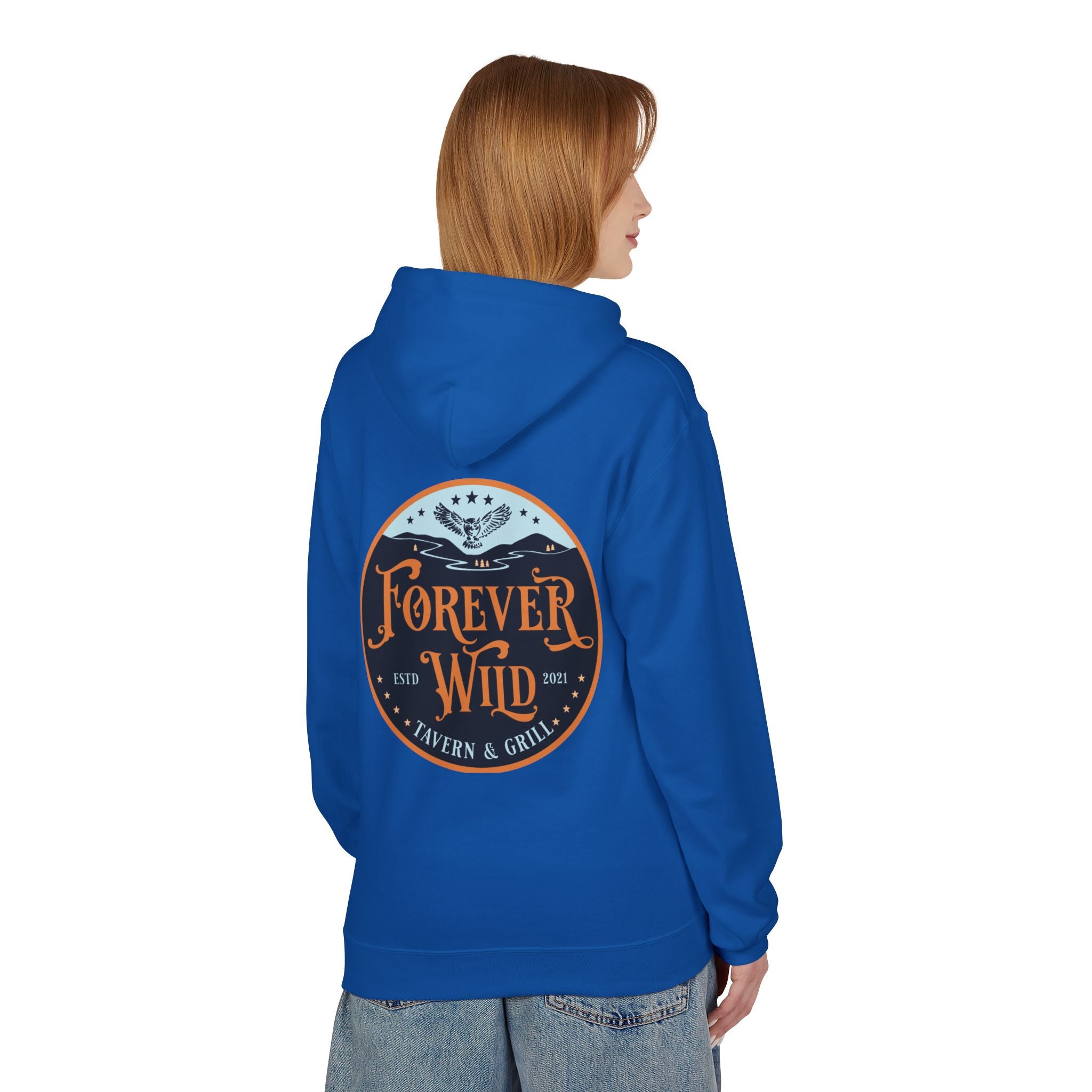 Forever Wild Tavern  | Vintage badge logo sweatshirt.