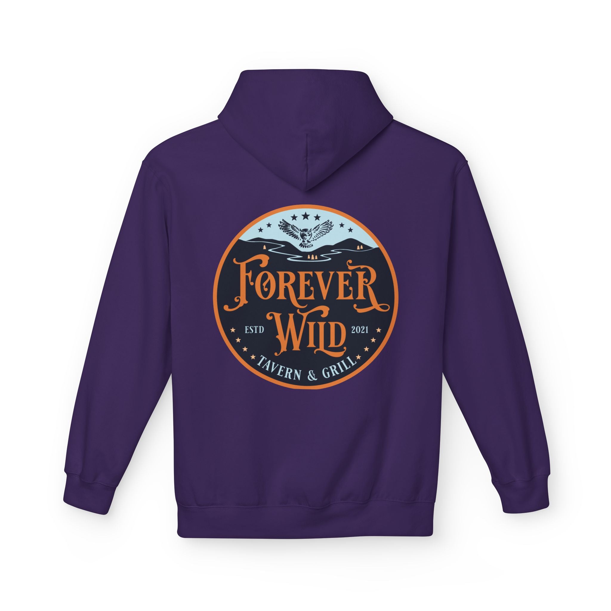 Forever Wild Tavern  | Vintage badge logo sweatshirt.