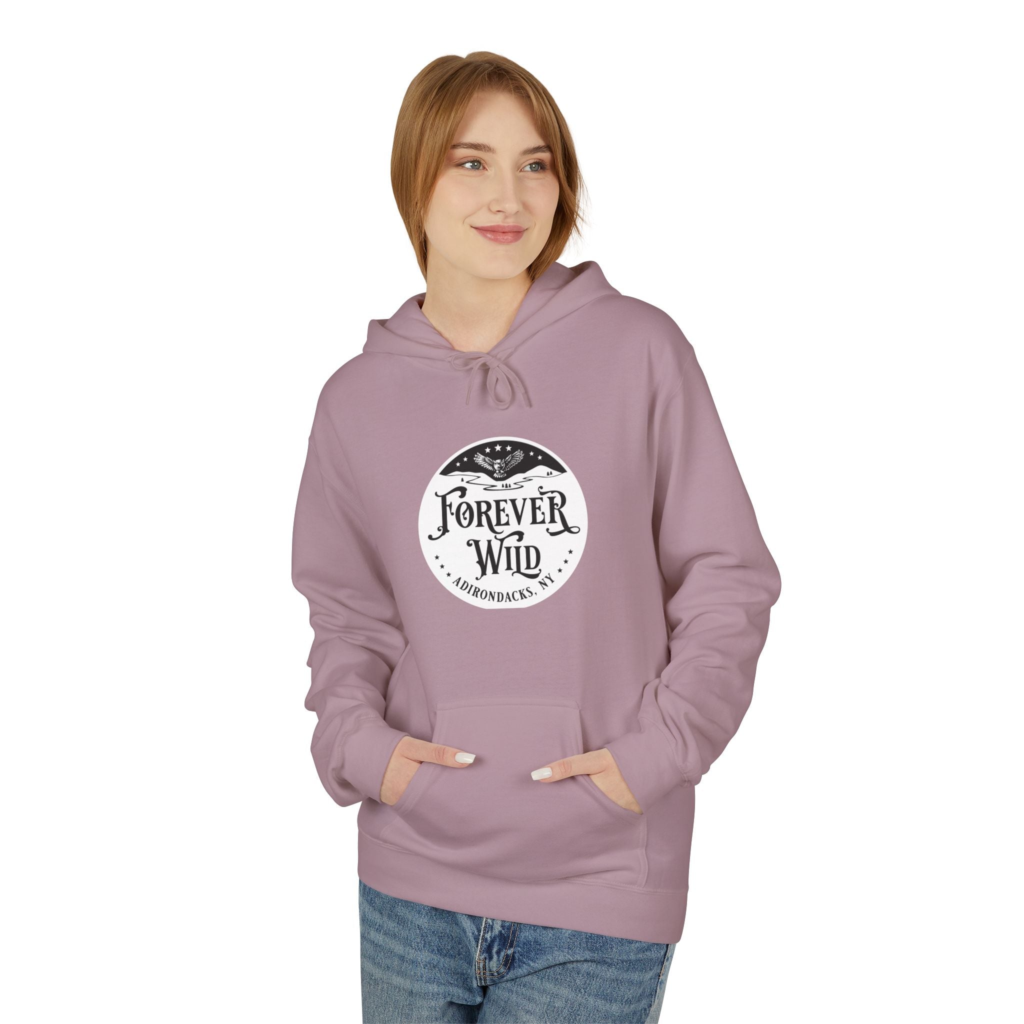 Hoodie — "Forever Wild" Adirondack Park Edition (Front Only!)