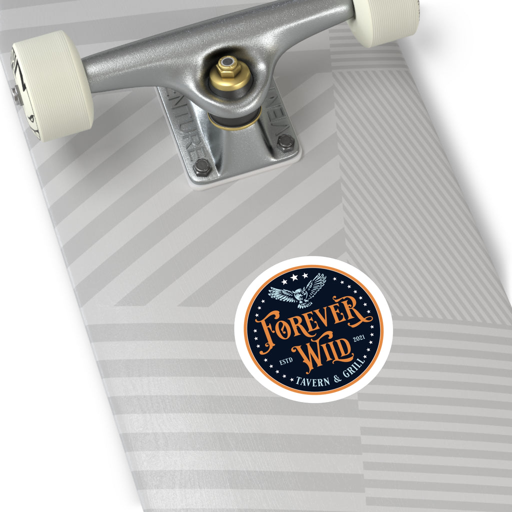 Forever Wild Round Stickers, Indoor\Outdoor