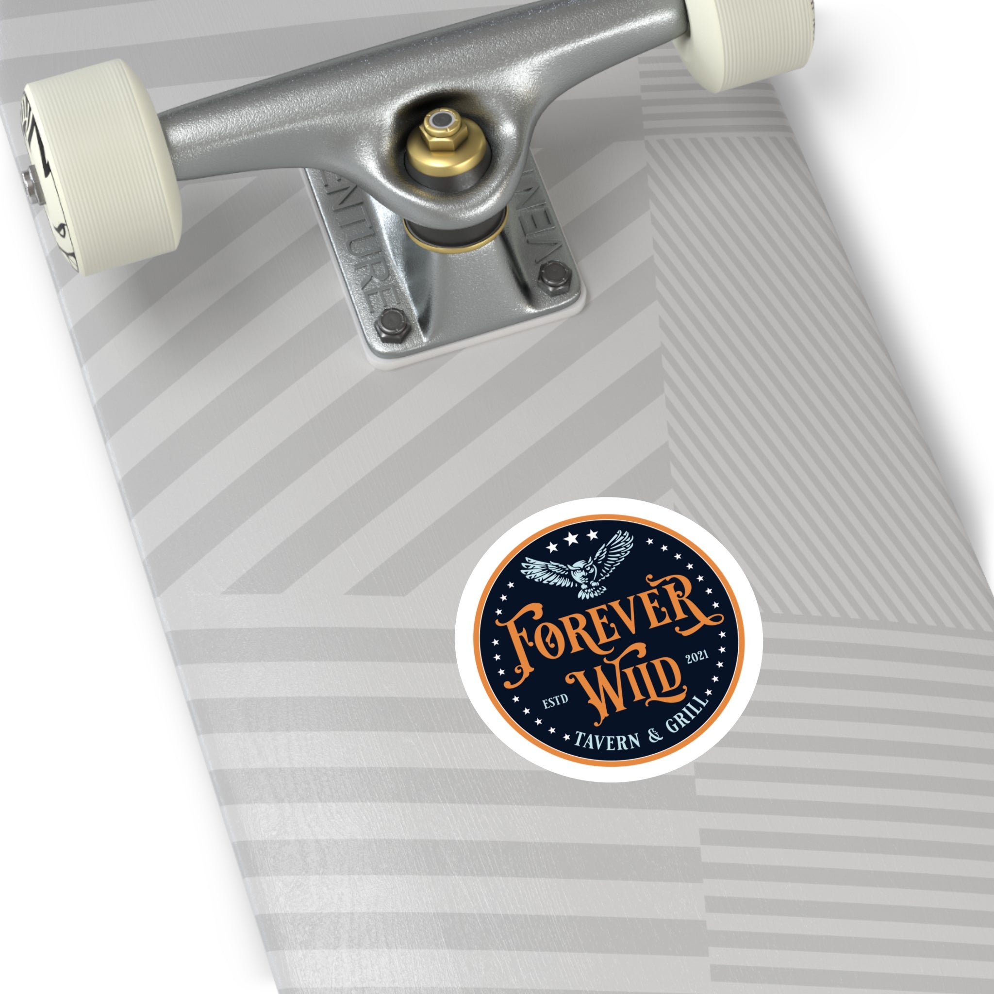 Forever Wild Round Stickers, Indoor\Outdoor