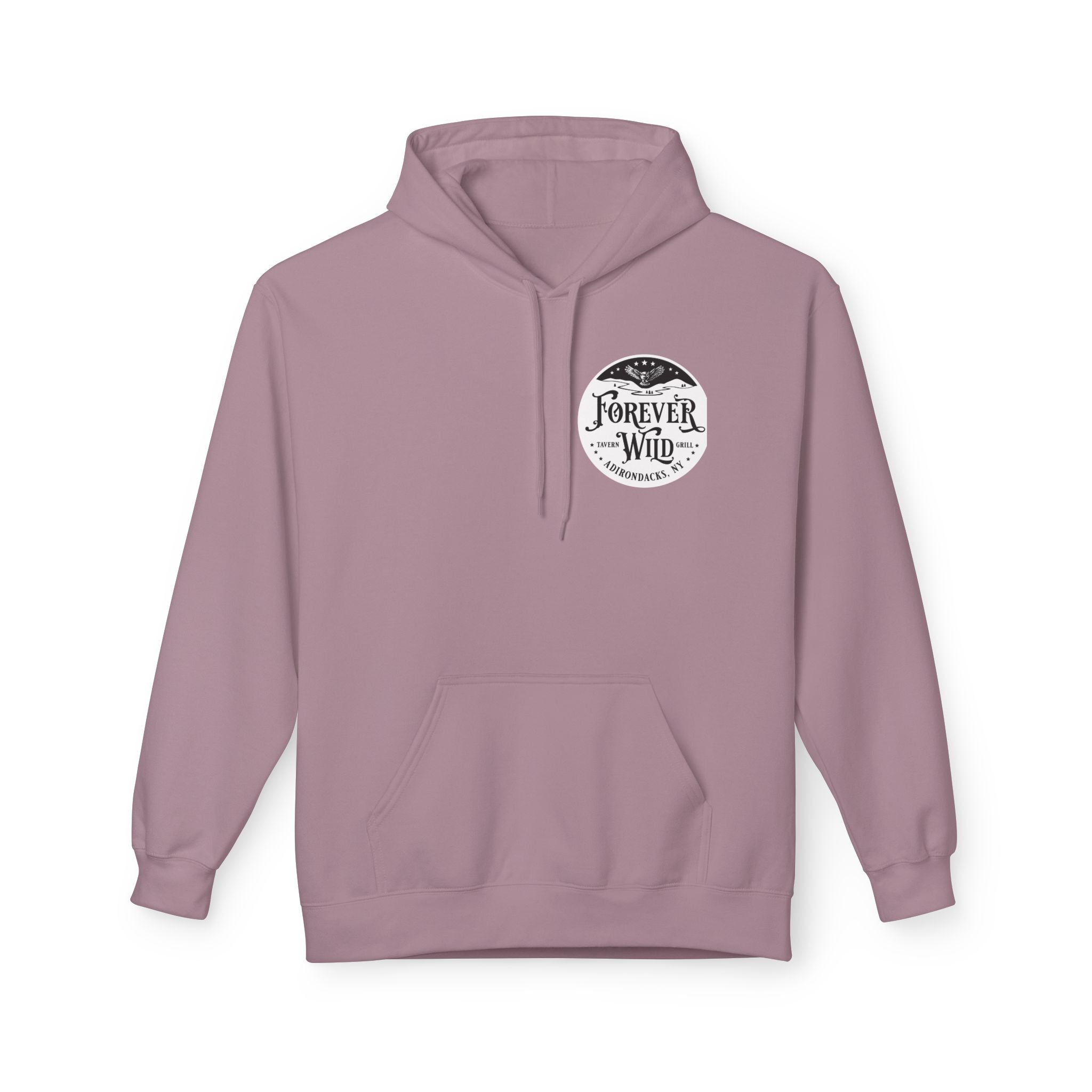 Forever Wild Tavern Snowmobile Hoodie | Winter Logo UNISEX