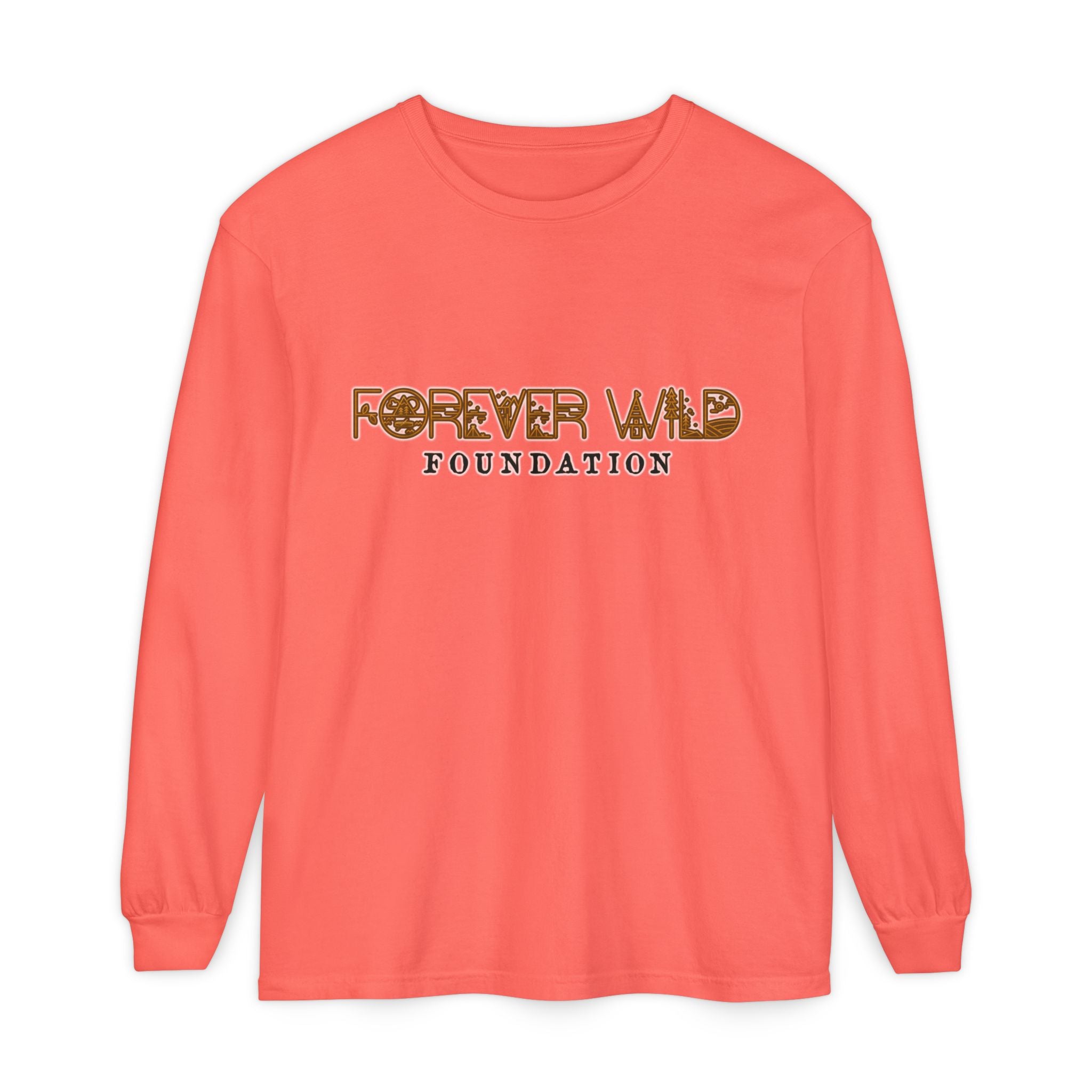 Forever Wild Foundation logo Long Sleeve T-Shirt | Nature Conservation