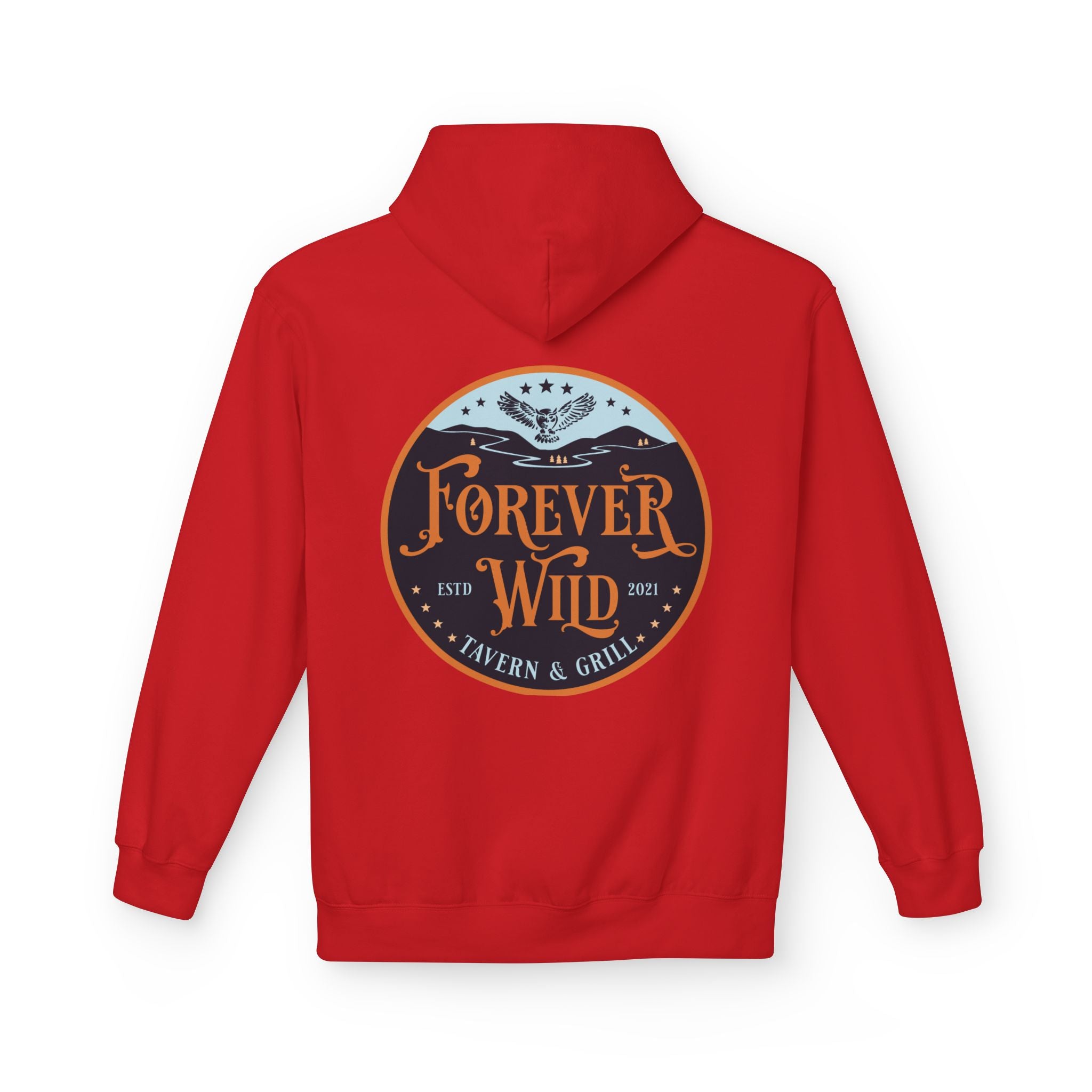 Forever Wild Tavern  | Vintage badge logo sweatshirt.