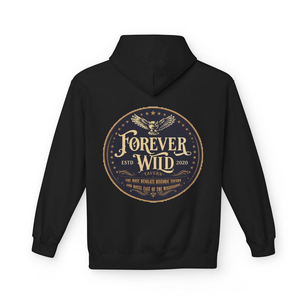 Forever Wild Tavern Hoodie — Historic Logo Large Front Logo