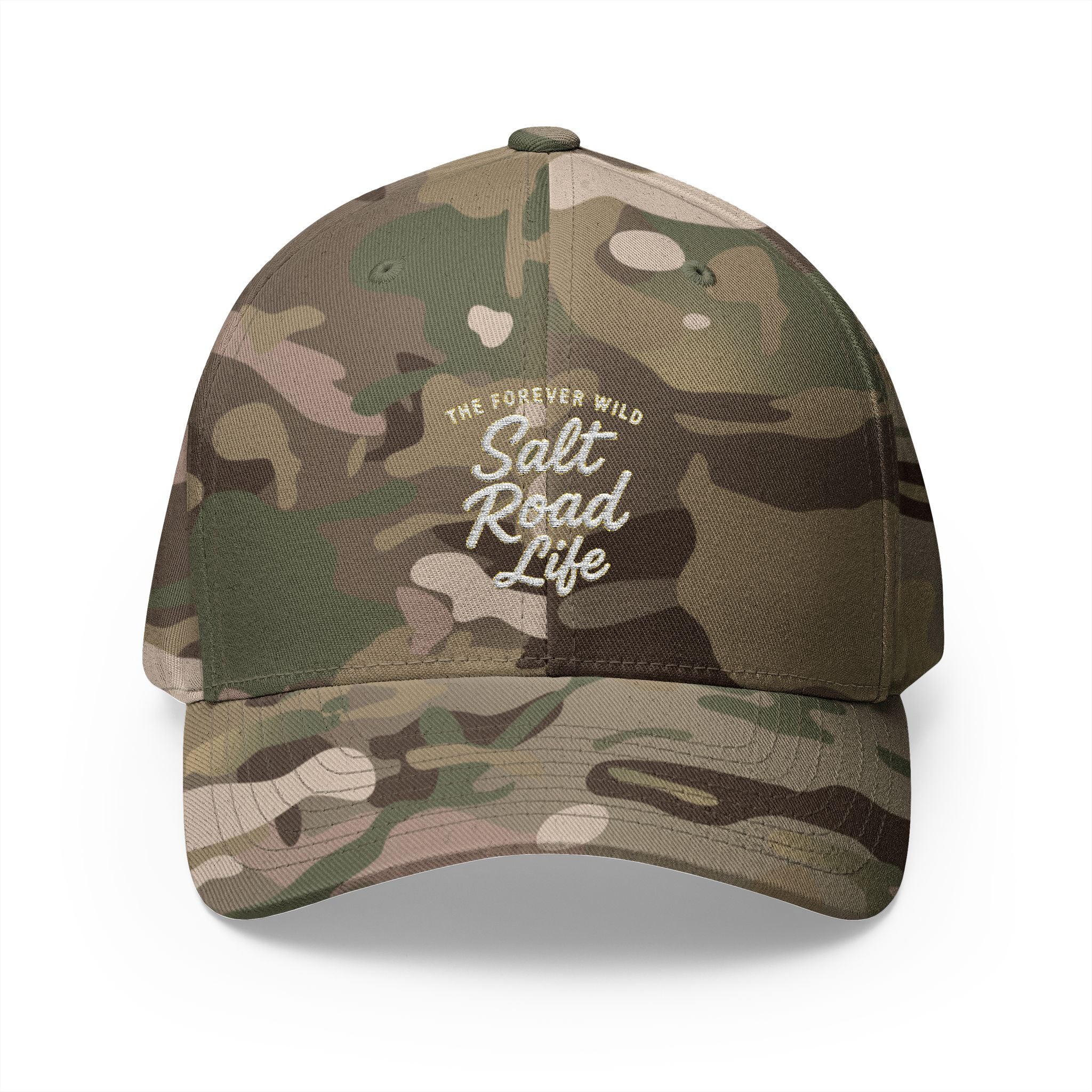 Salt Road Life Embroidery Cap | Closed-Back Structured Cap