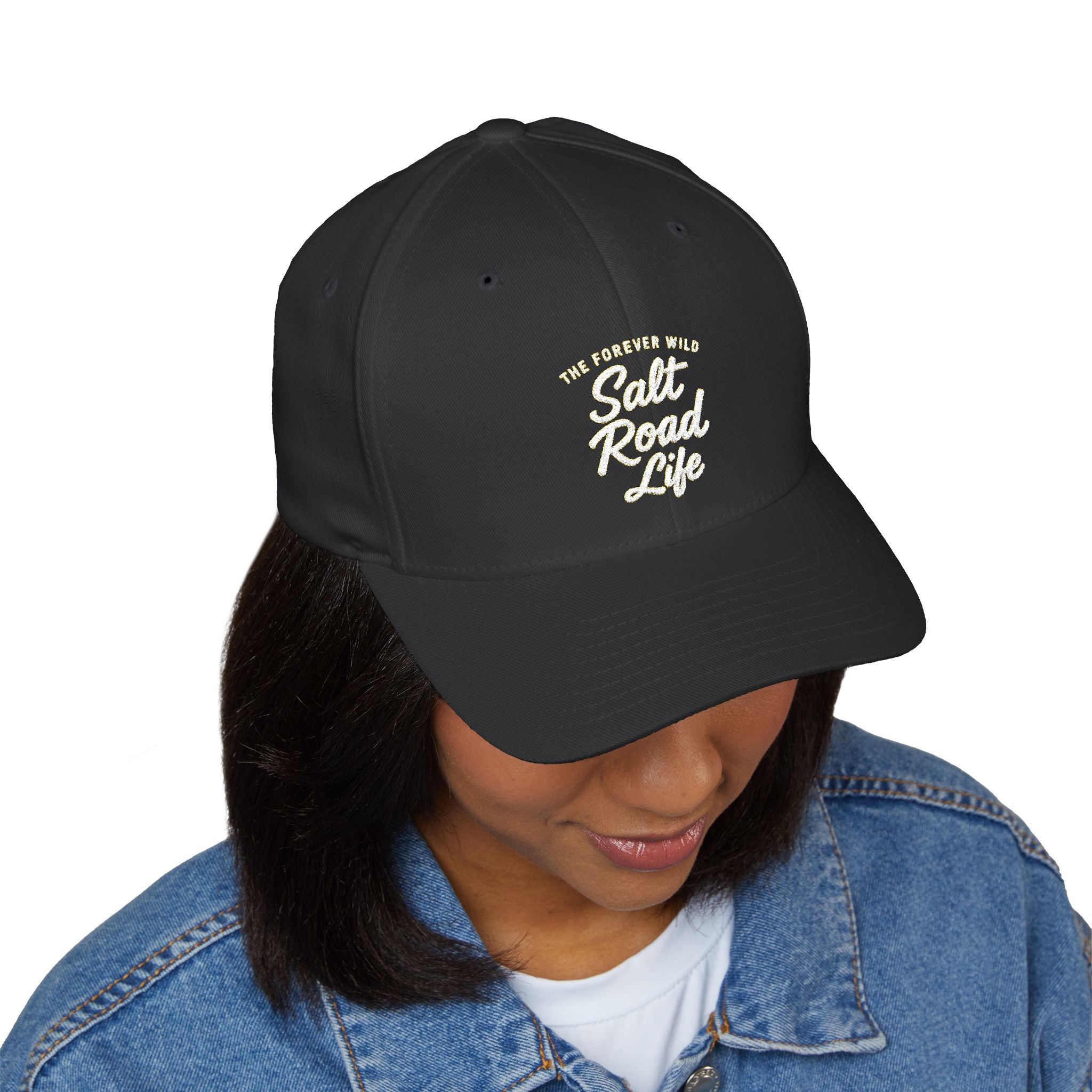 Salt Road Life Embroidery Cap | Closed-Back Structured Cap