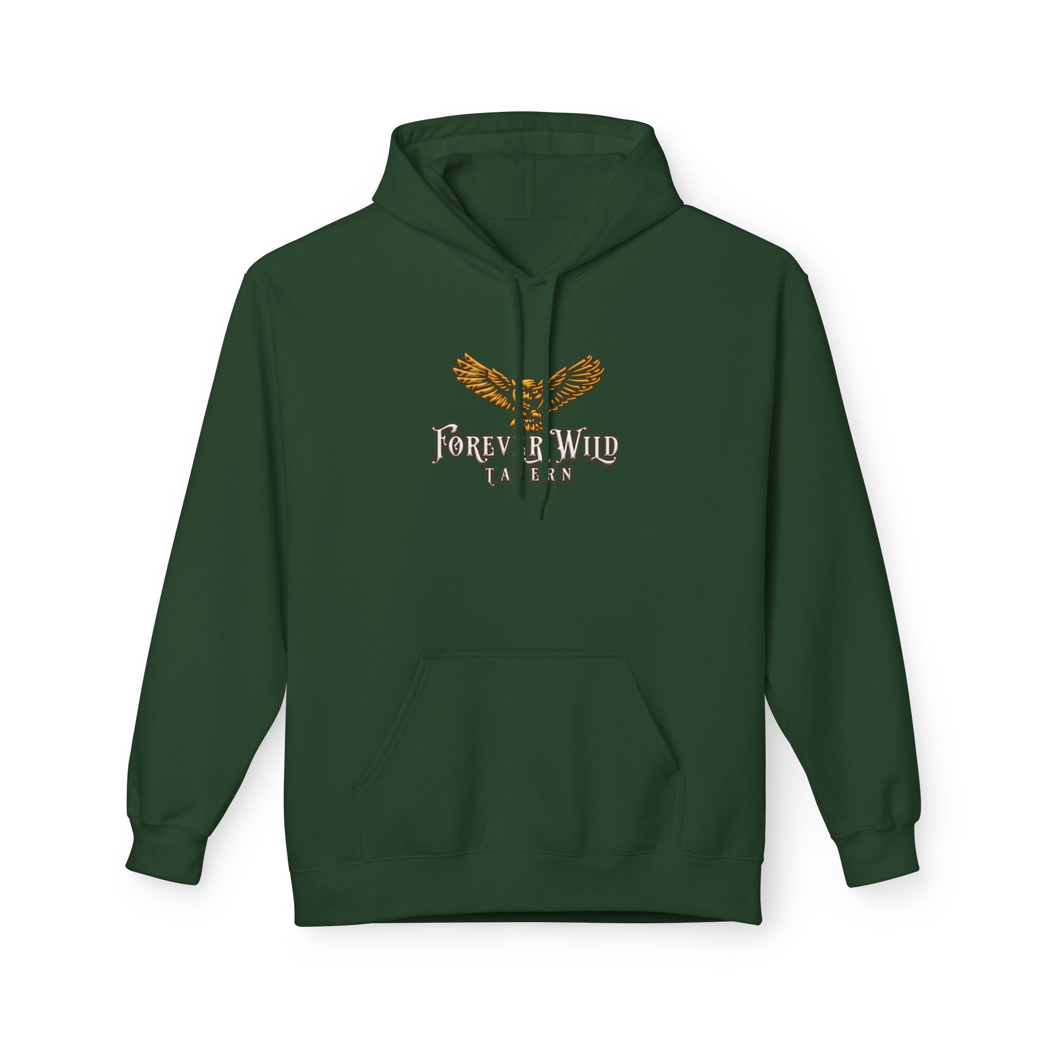 Forever Wild Tavern Hoodie — Historic Logo Large Front Logo