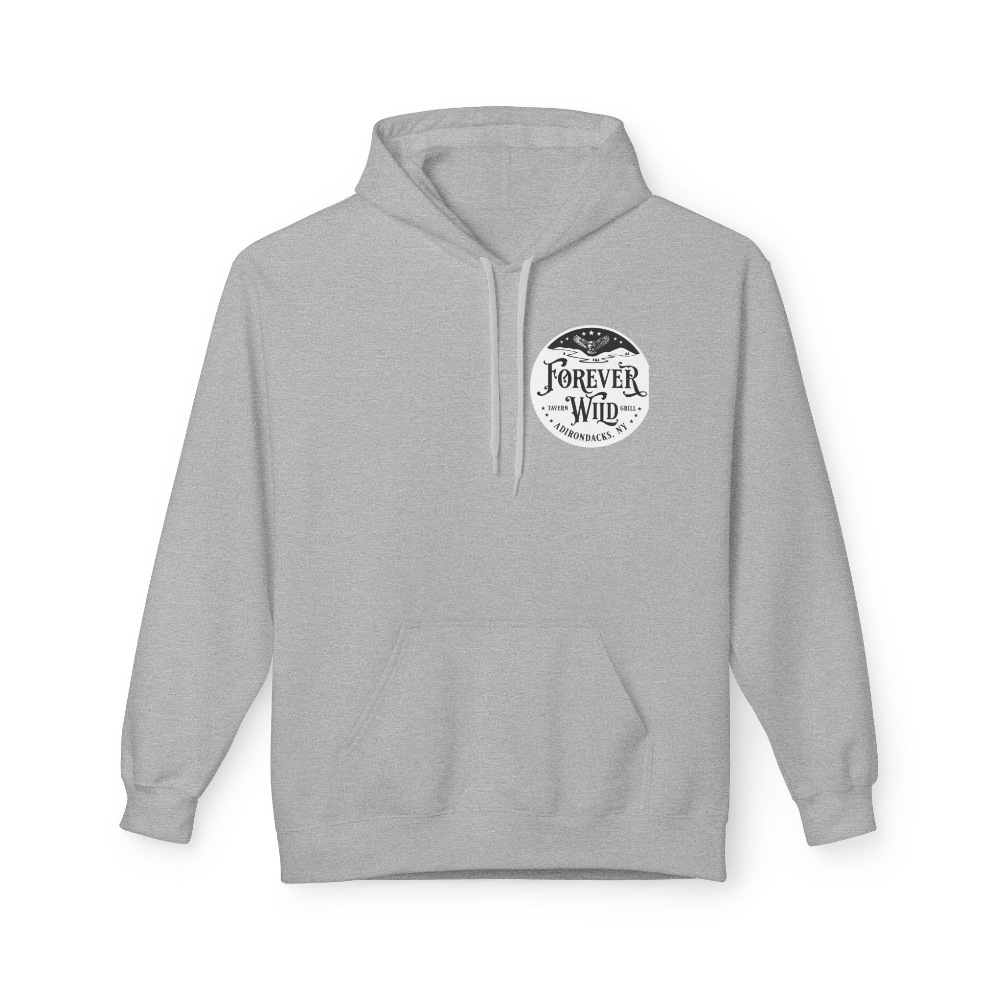 Forever Wild Tavern Snowmobile Hoodie | Winter Logo UNISEX