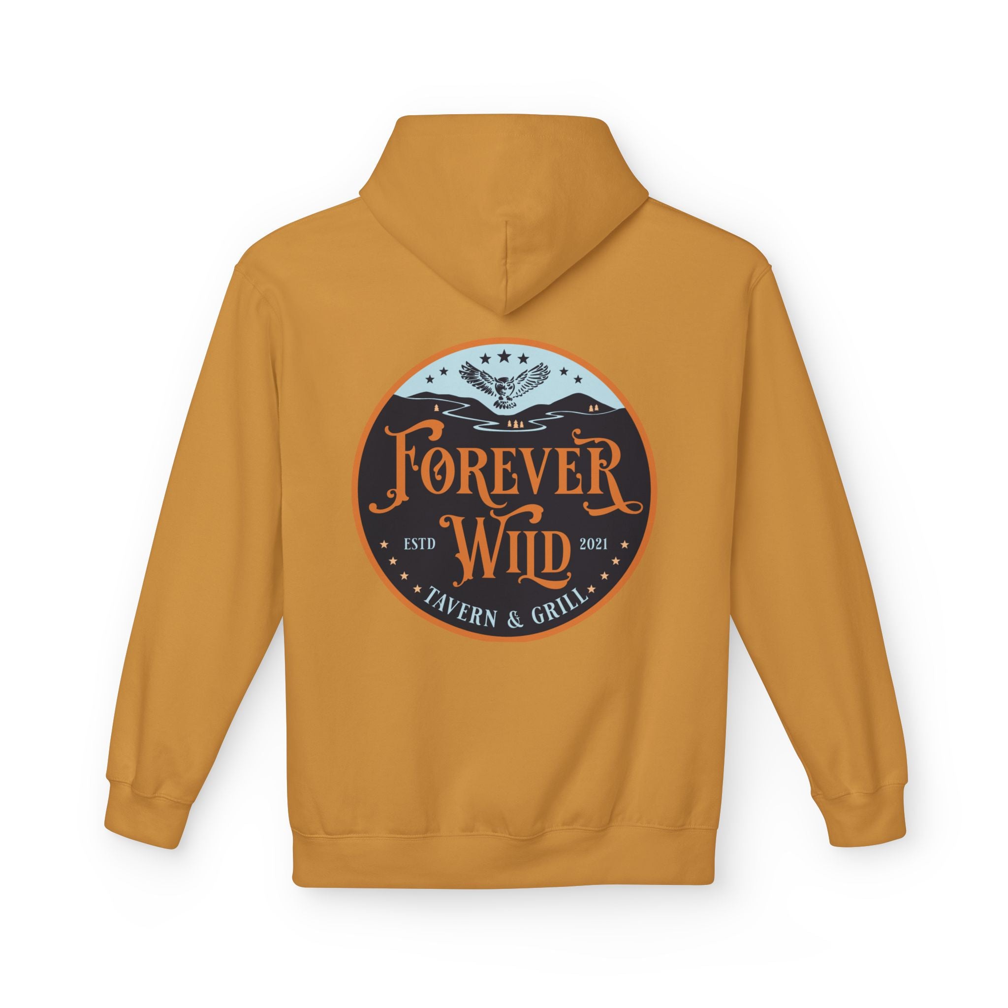 Forever Wild Tavern  | Vintage badge logo sweatshirt.
