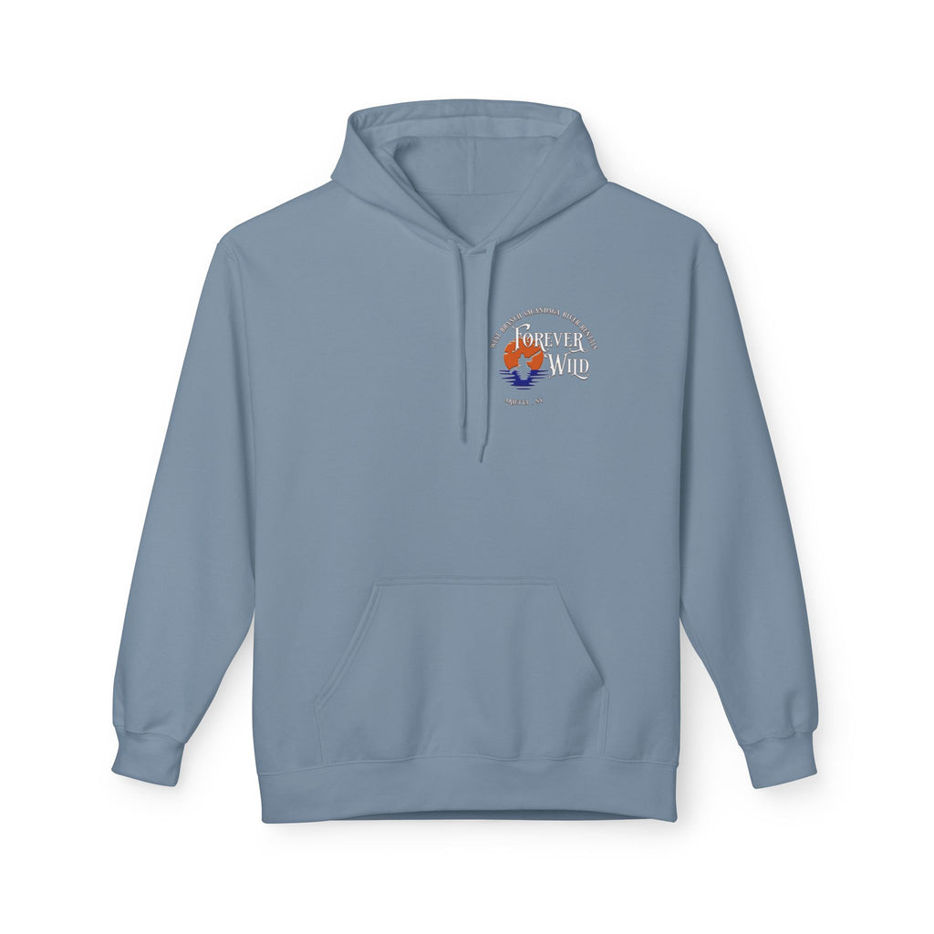 Forever Wild Tavern Adirondack Hoodie — Summer Logo