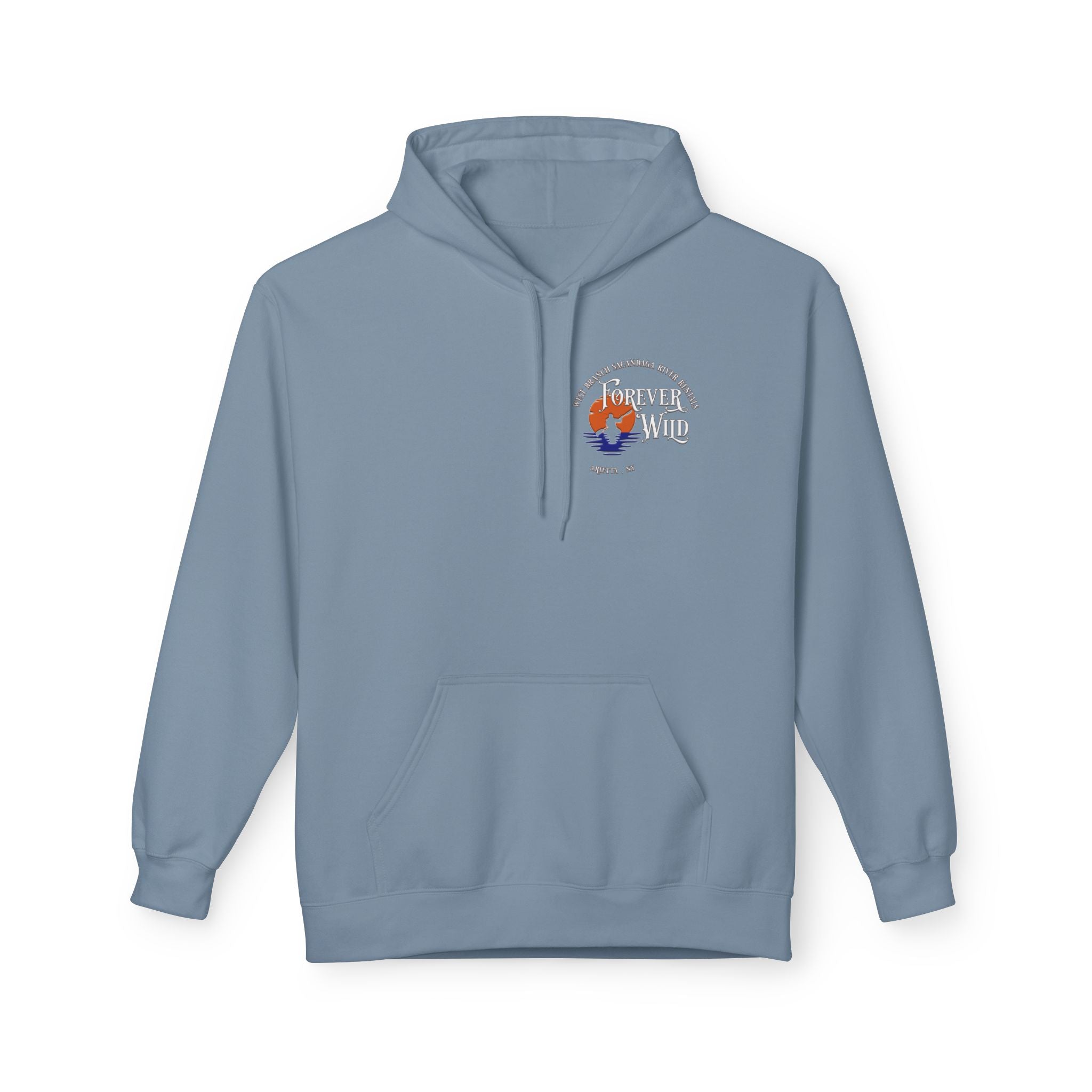 Forever Wild Tavern Adirondack Hoodie — Summer Logo