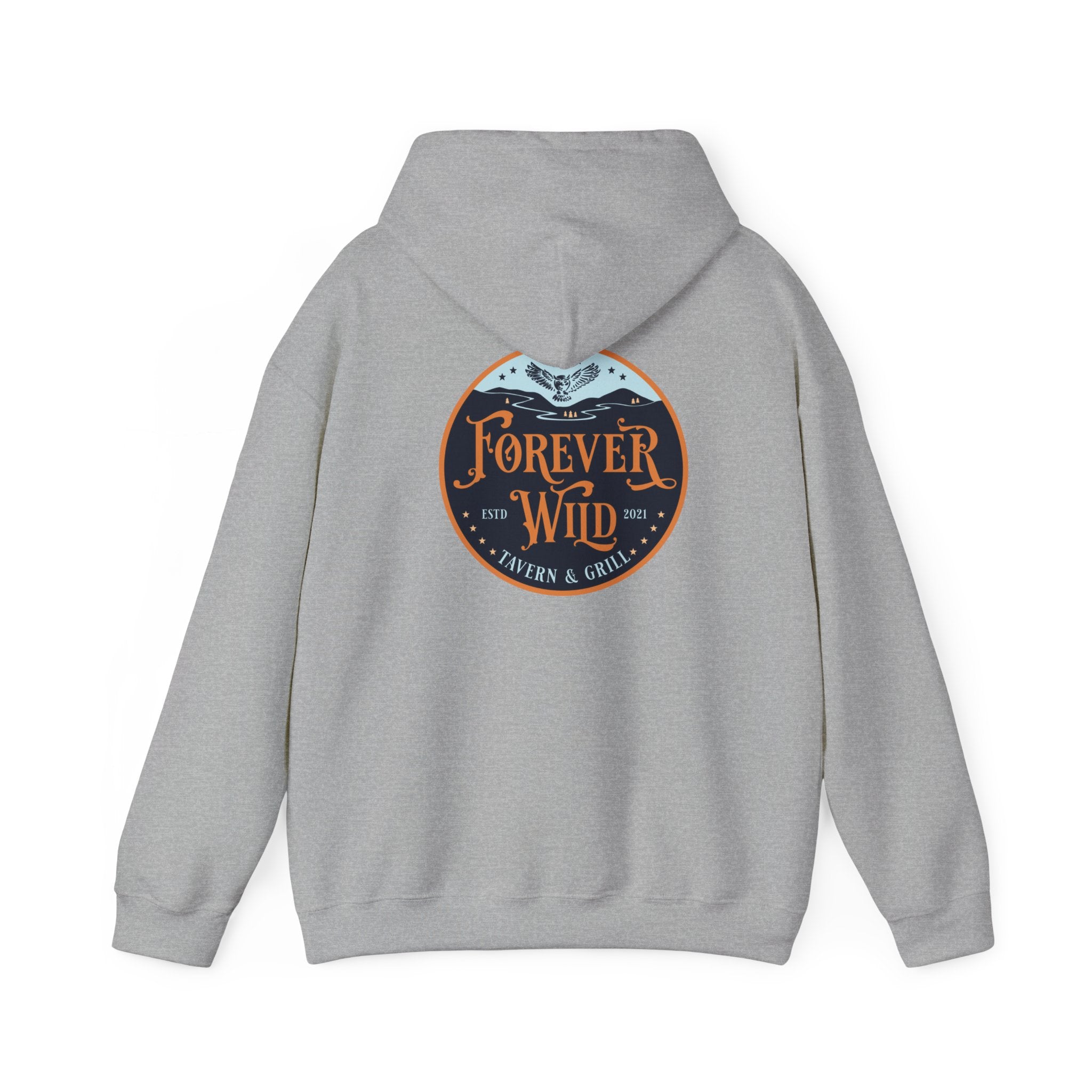 Forever Wild Tavern hoodie | Pullover Sweatshirt, Both Sides