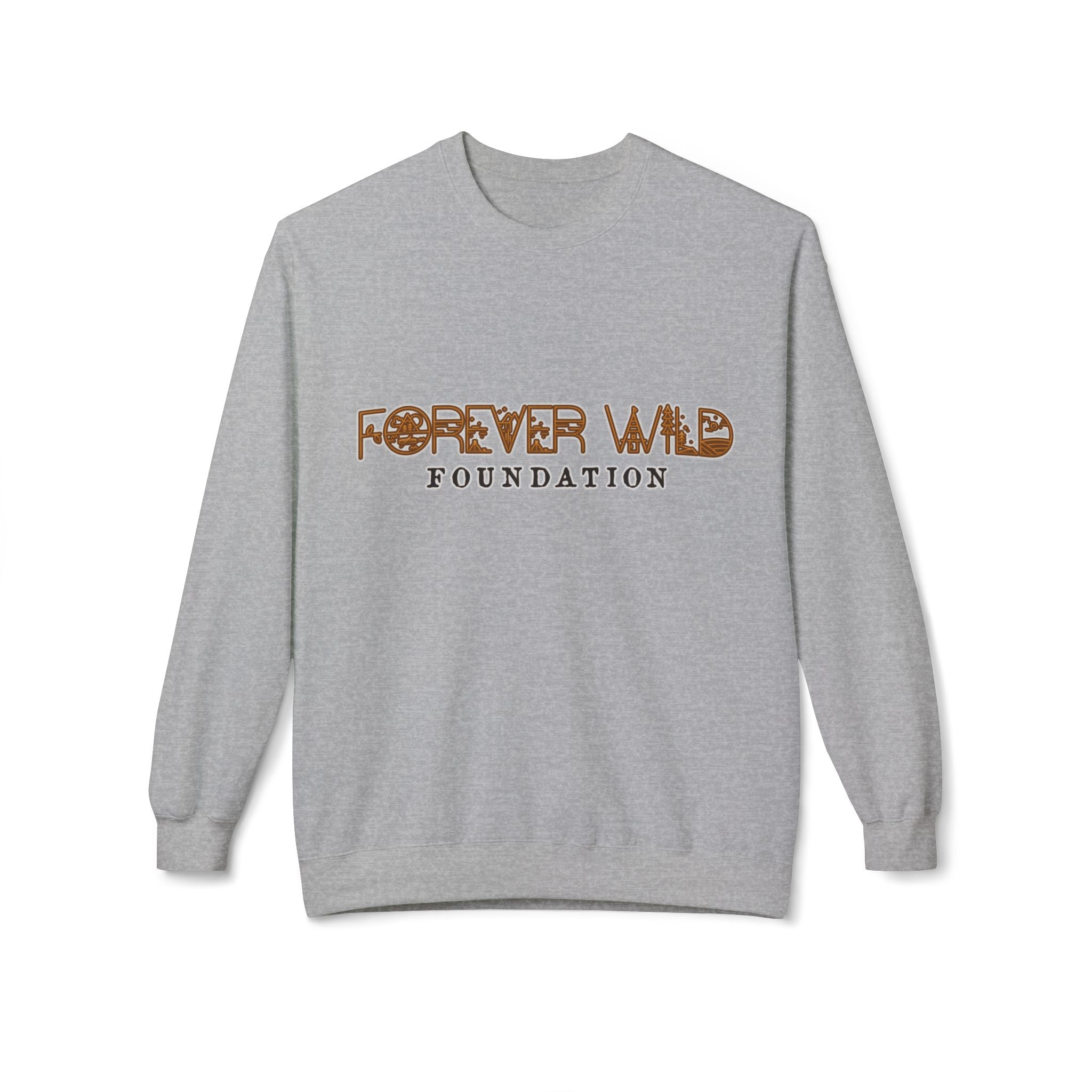 Forever Wild Foundation crewneck sweatshirt | Adirondacks Mercandise