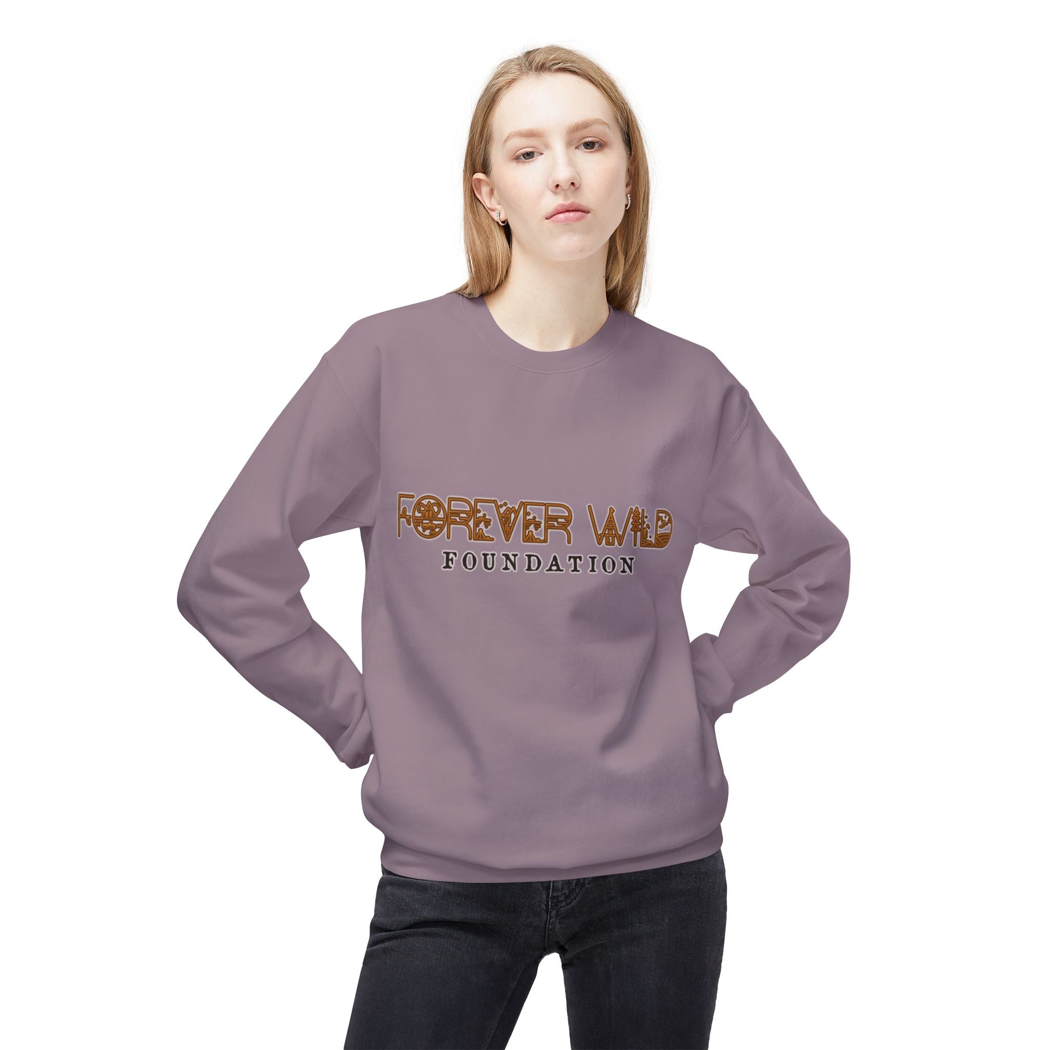 Forever Wild Foundation crewneck sweatshirt | Adirondacks Mercandise
