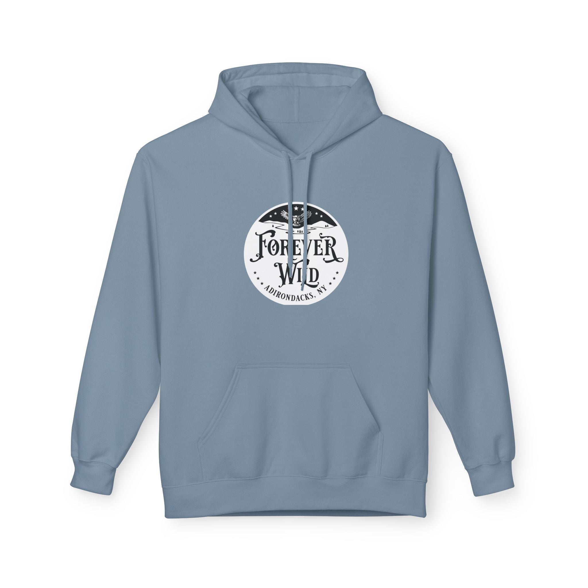 Hoodie — "Forever Wild" Adirondack Park Edition (Front Only!)