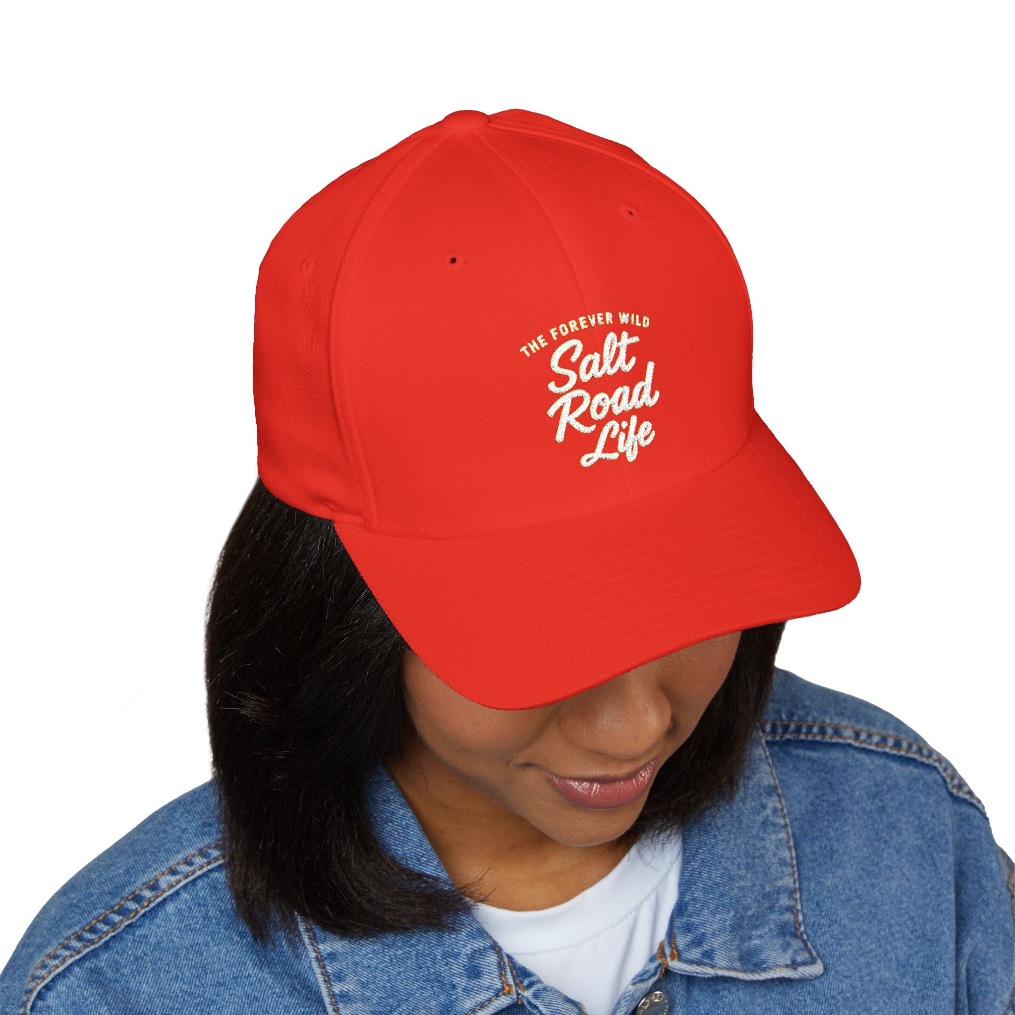 Salt Road Life Embroidery Cap | Closed-Back Structured Cap