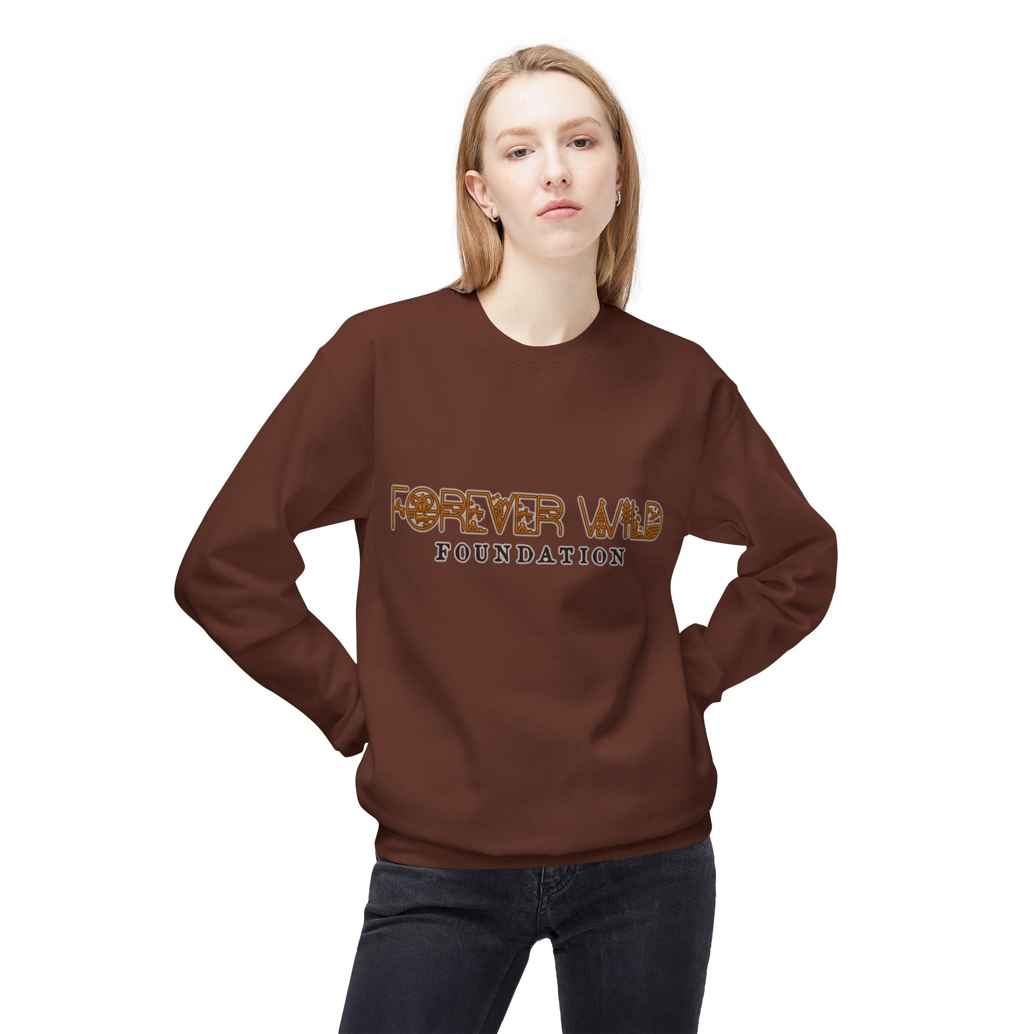 Forever Wild Foundation crewneck sweatshirt | Adirondacks Mercandise