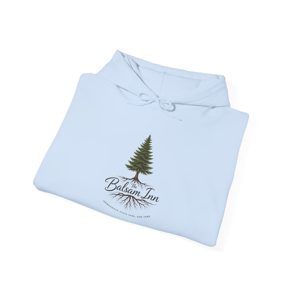Hoodie - Balsam Inn Pine Tree Hoodie with Roots Logo