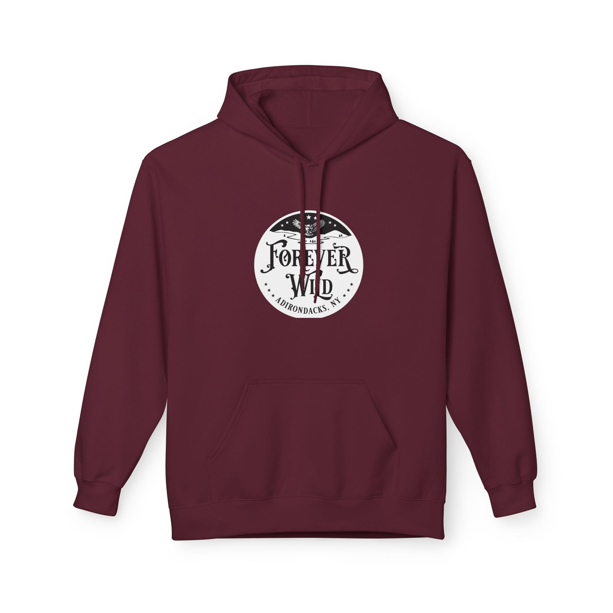 Hoodie — "Forever Wild" Adirondack Park Edition (Front Only!)