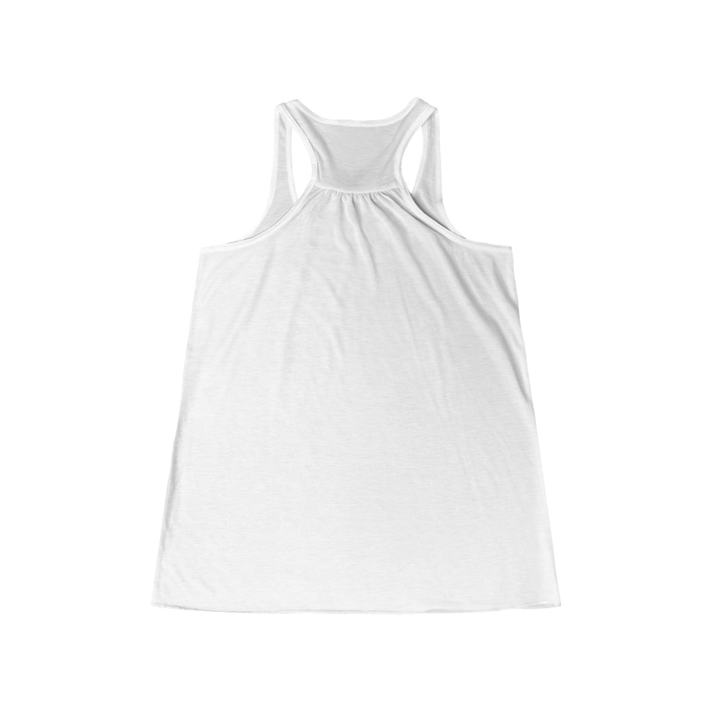 Balsam Inn Women’s Flowly Racerback Tank – Pine Tree Lodge Graphic