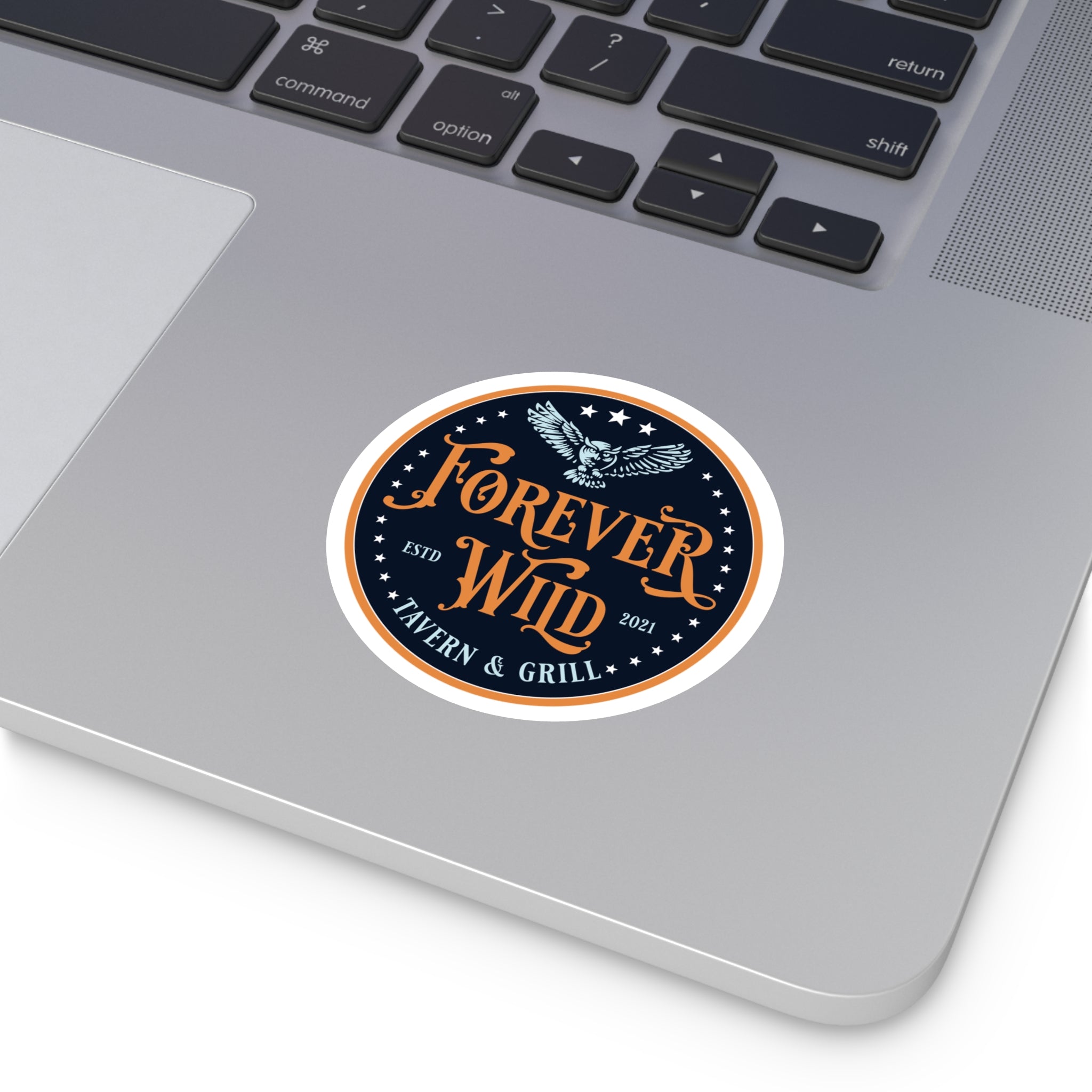 Forever Wild Round Stickers, Indoor\Outdoor