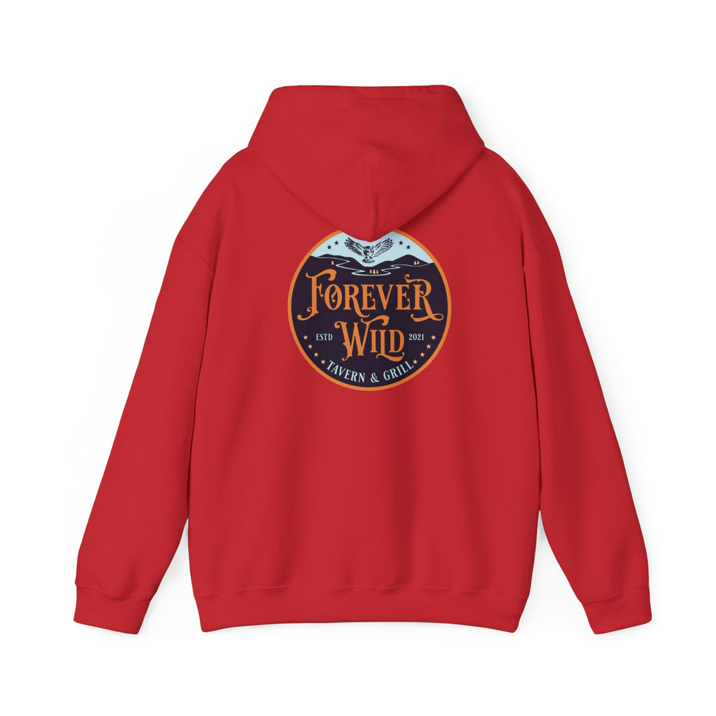 Forever Wild Tavern hoodie | Pullover Sweatshirt, Both Sides