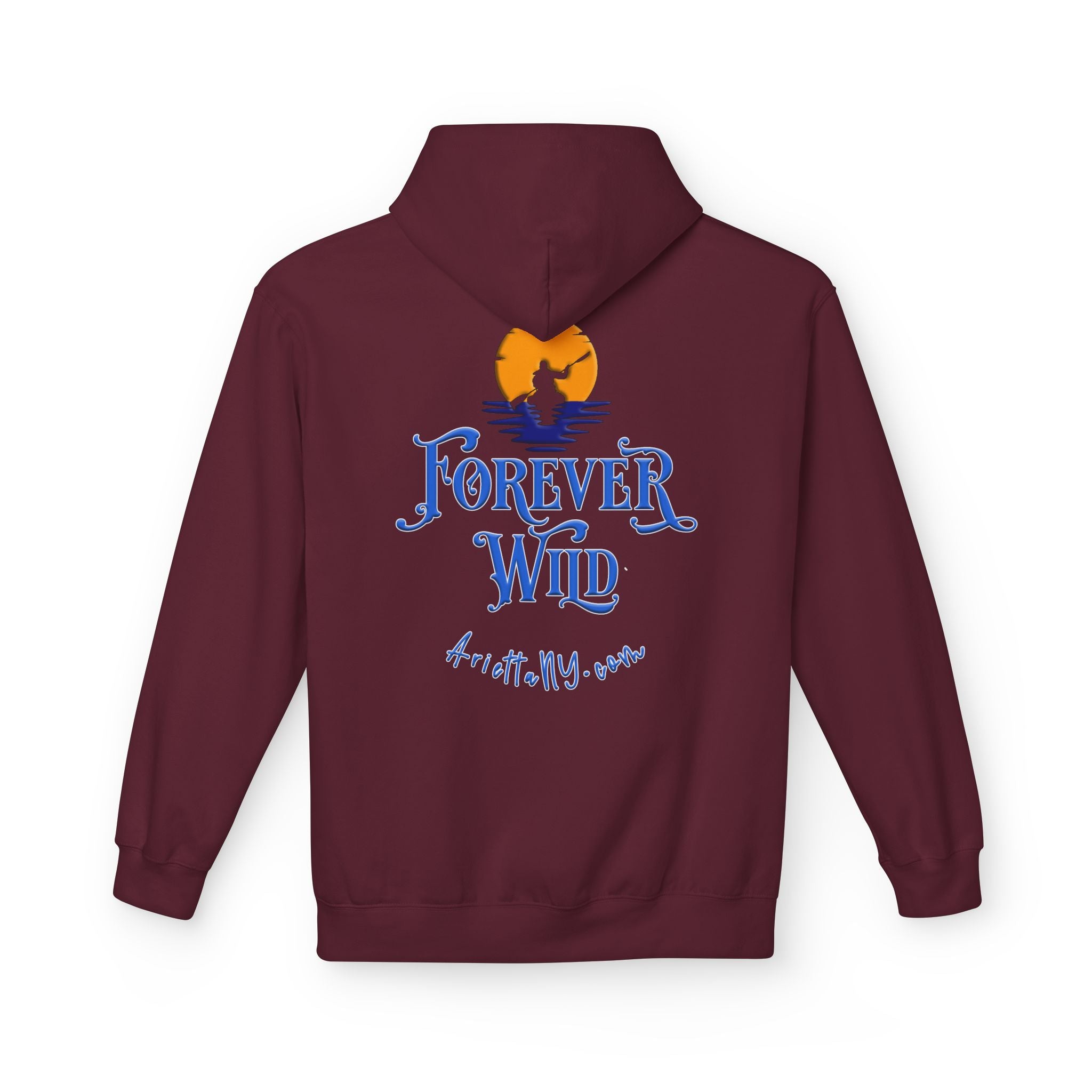 Forever Wild Tavern Adirondack Hoodie — Summer Logo