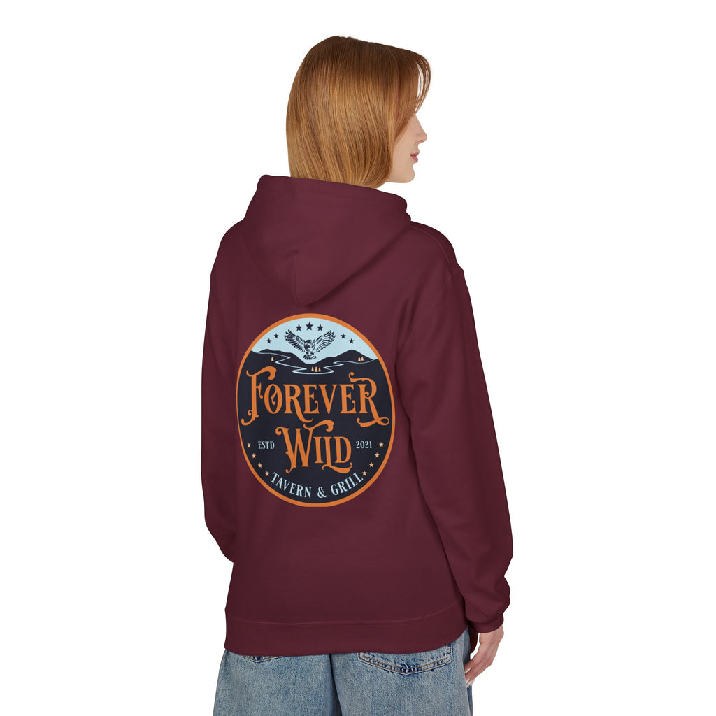 Forever Wild Tavern  | Vintage badge logo sweatshirt.