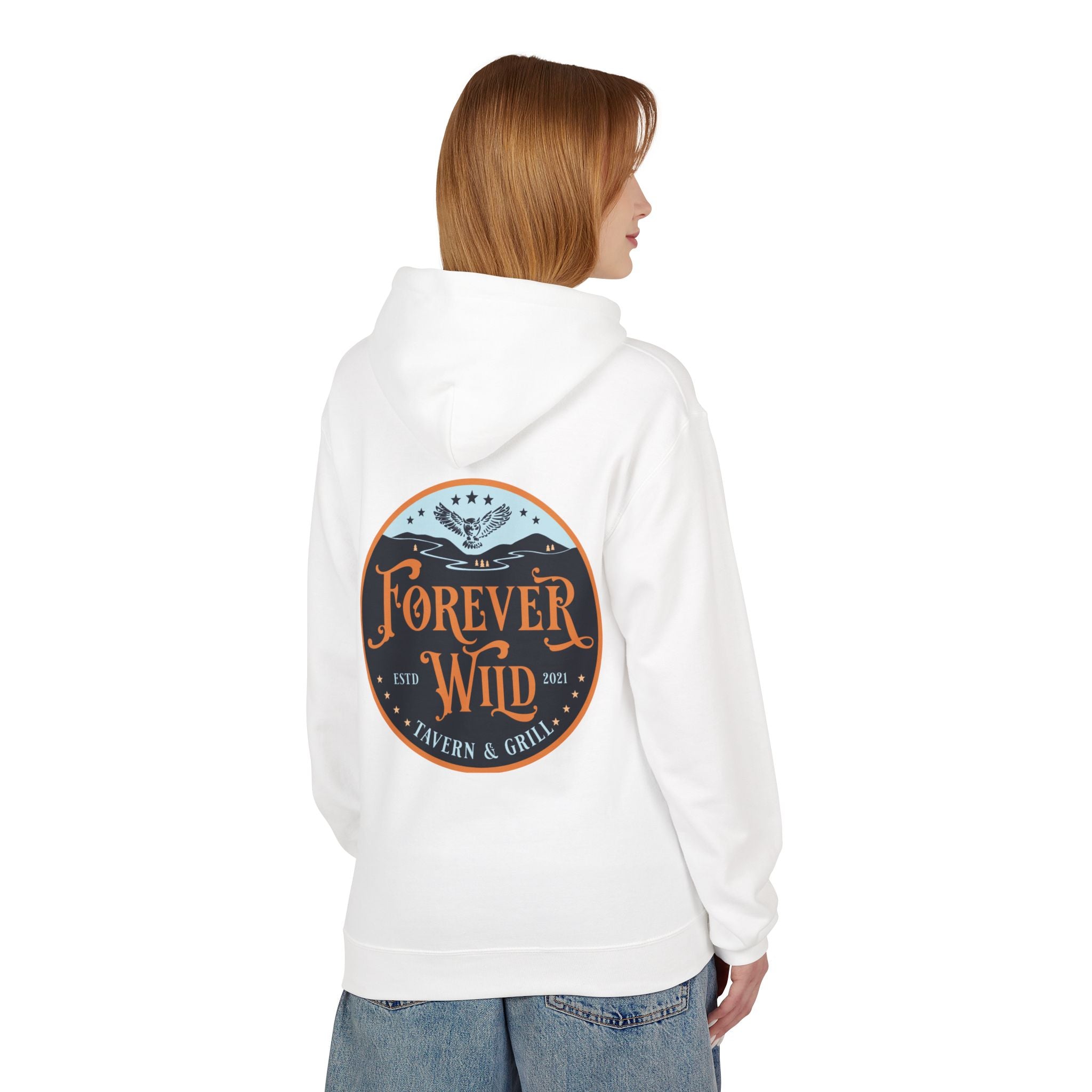 Forever Wild Tavern  | Vintage badge logo sweatshirt.