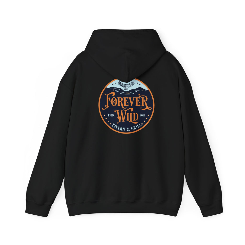 Forever Wild Tavern hoodie | Pullover Sweatshirt, Both Sides