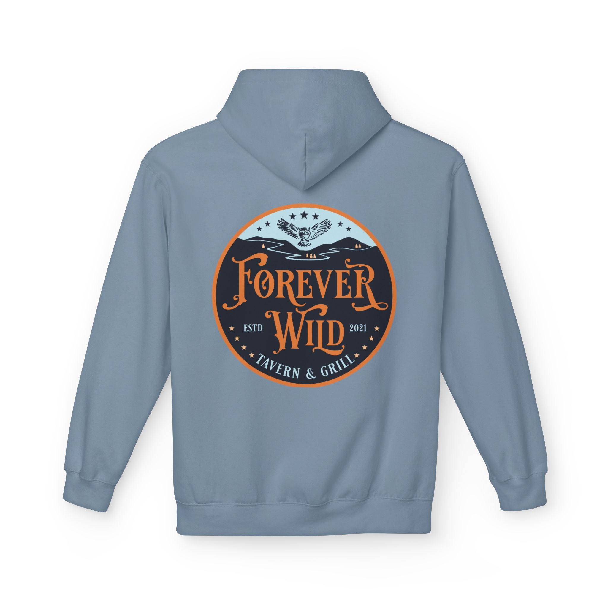 Forever Wild Tavern  | Vintage badge logo sweatshirt.